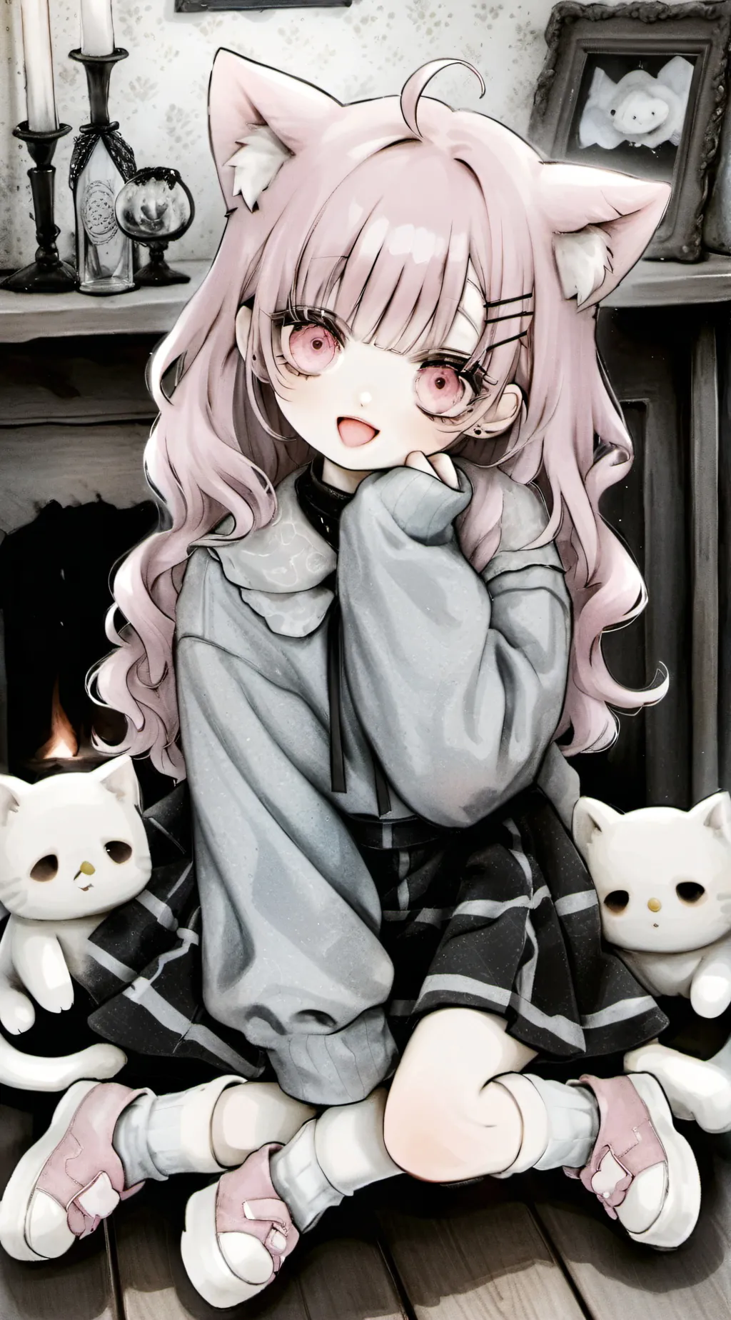 ai character: Astrid Doll MHA background