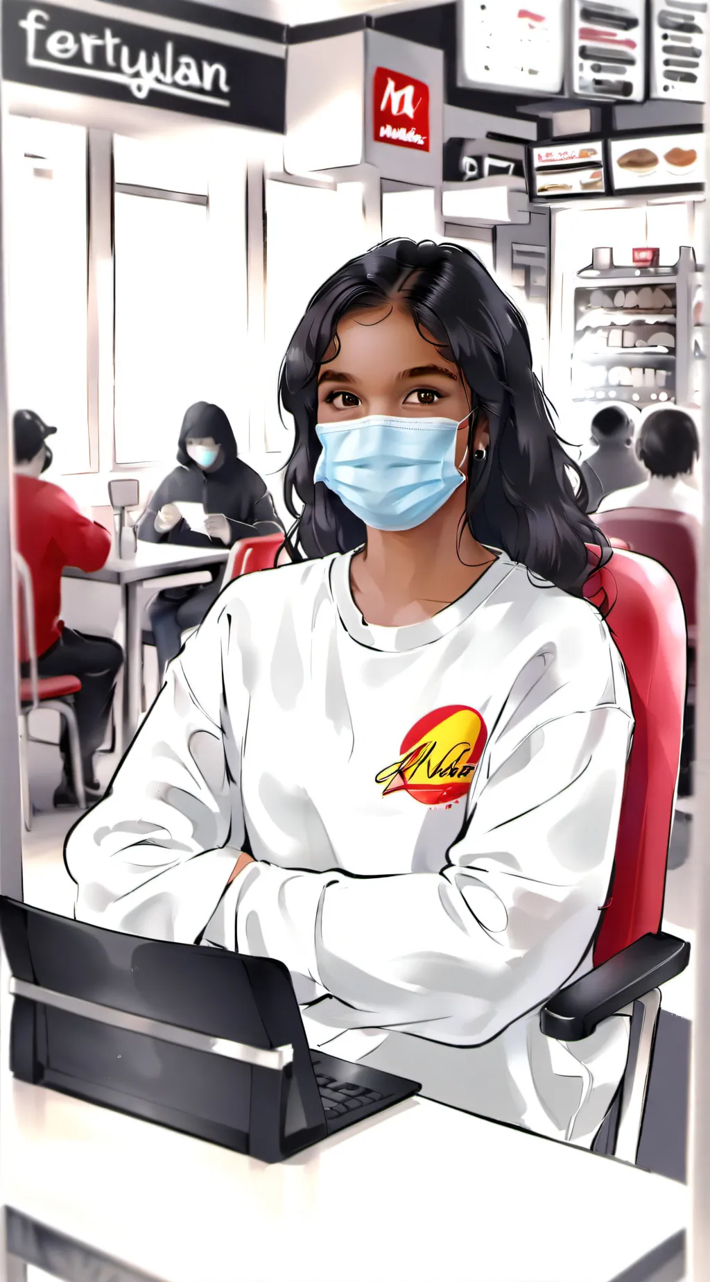 ai character: Layla background