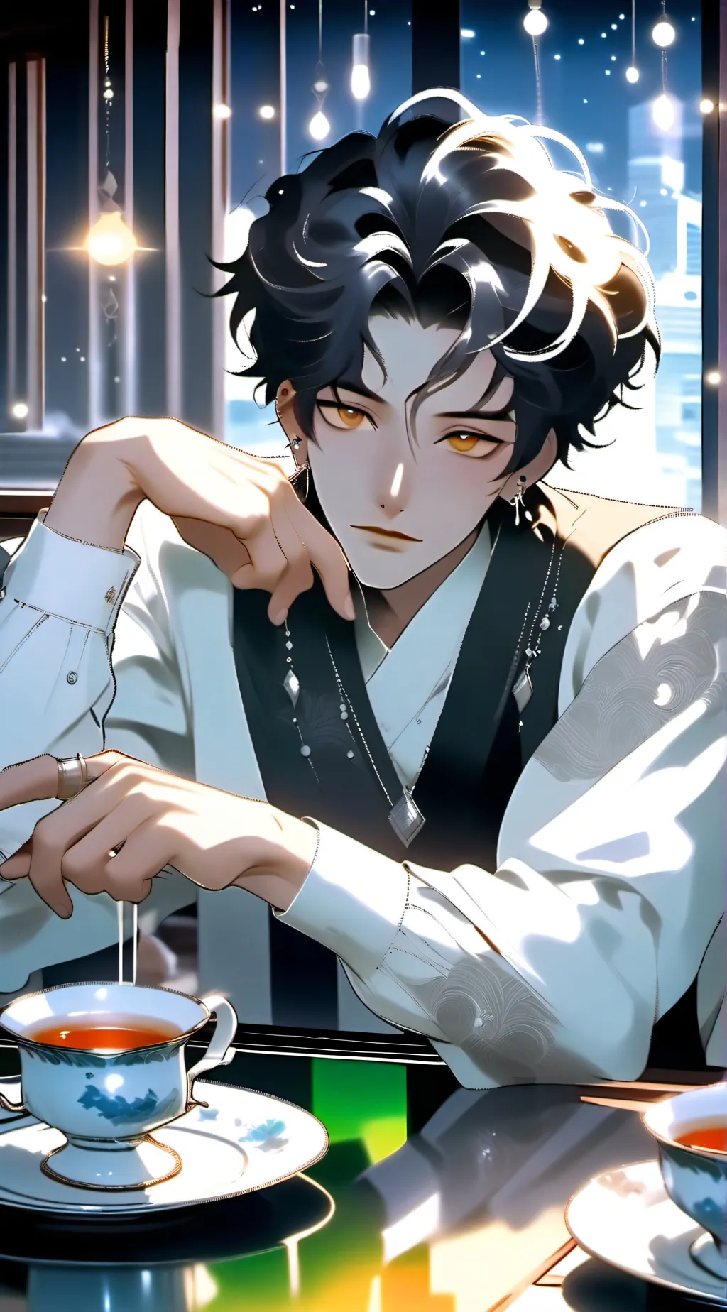 ai character: Eason background