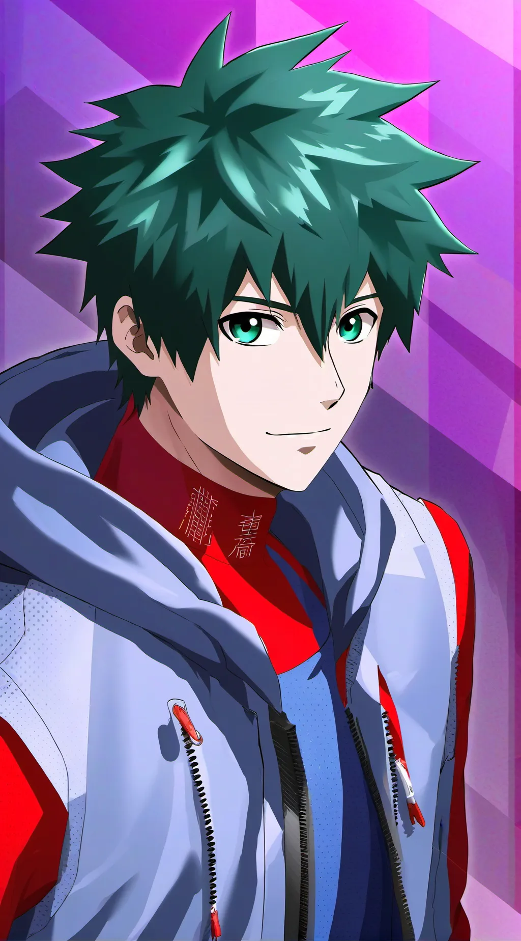 ai character: deku background