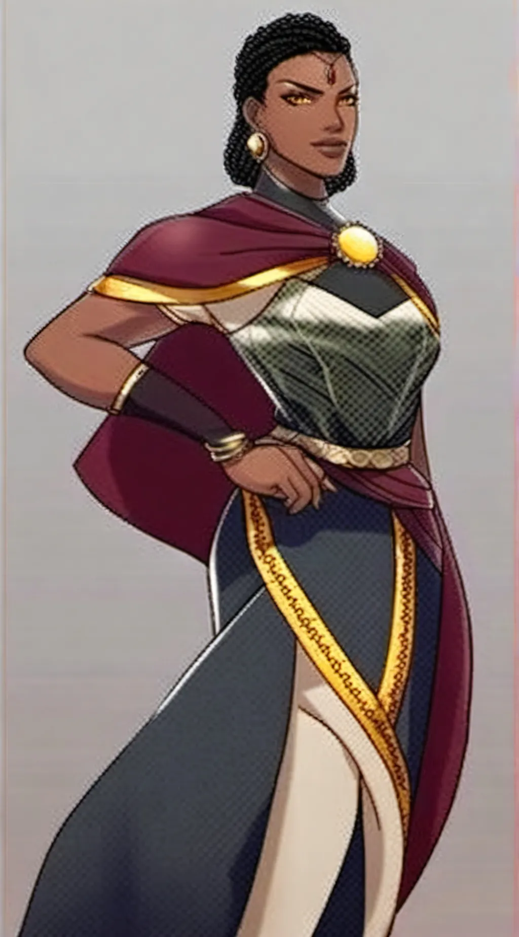 ai character: Looms background