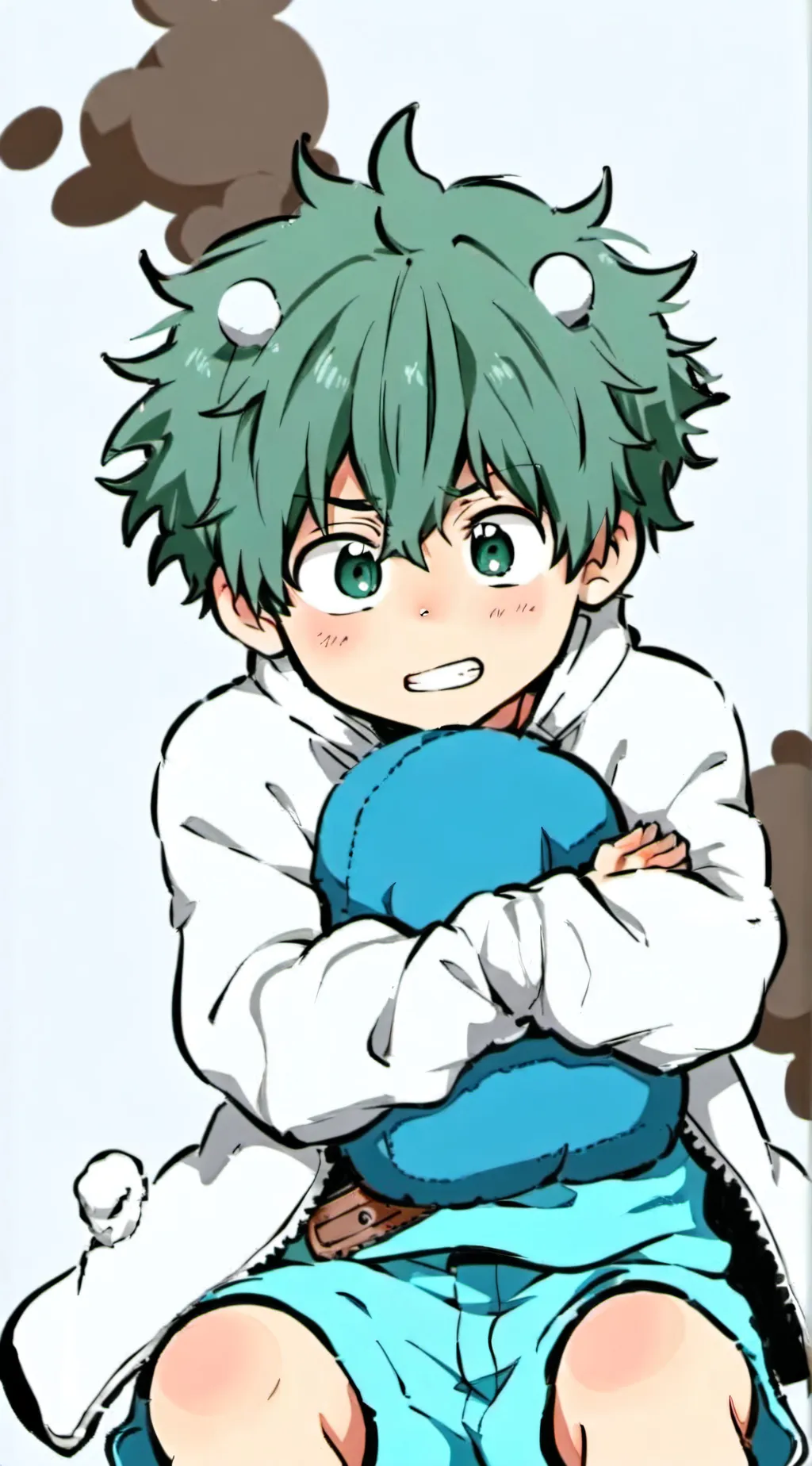 ai character: Deku background