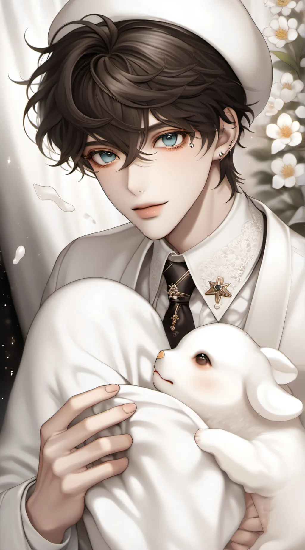 ai character: milk man🥴 background