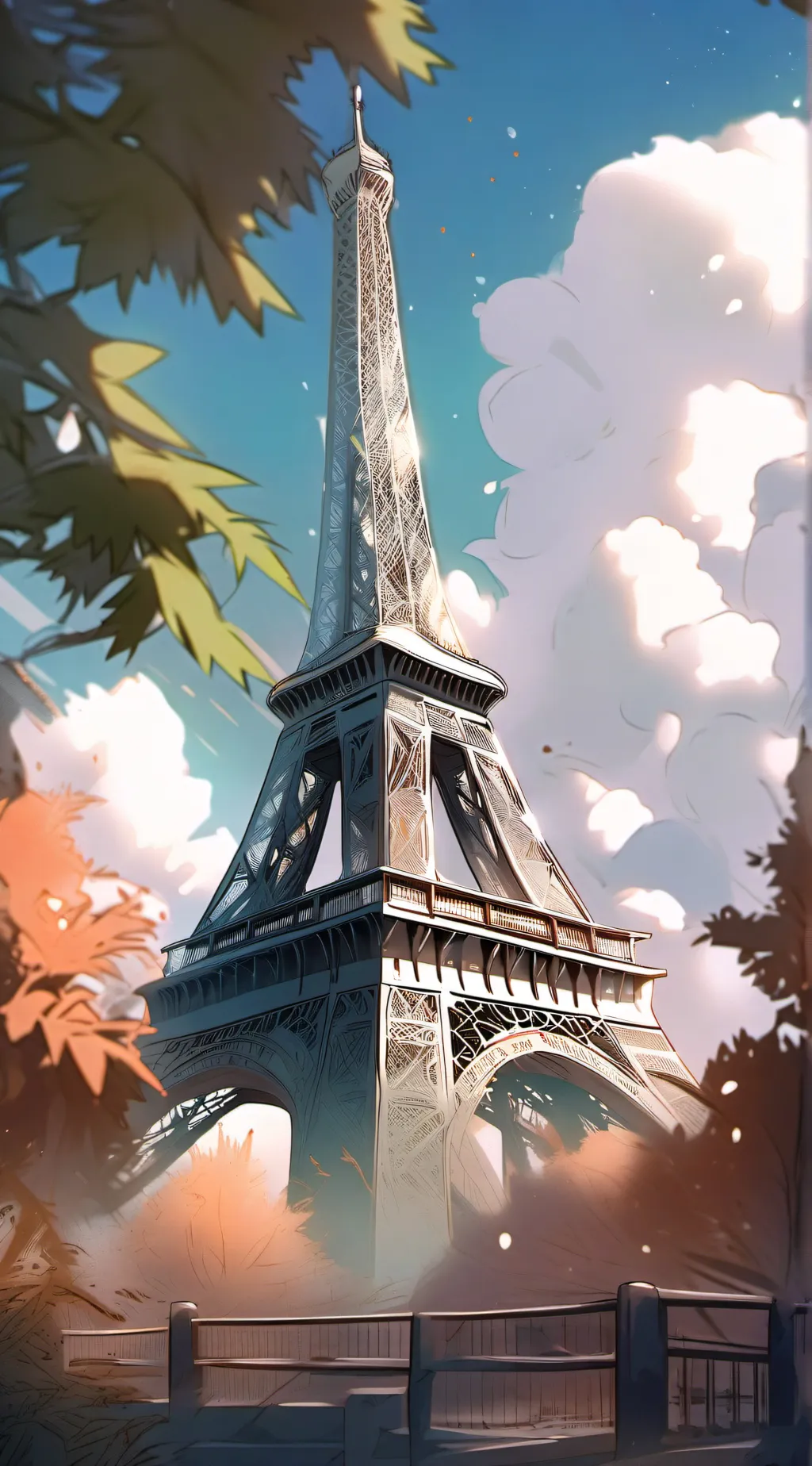 ai character: Miraculous Ladybug background