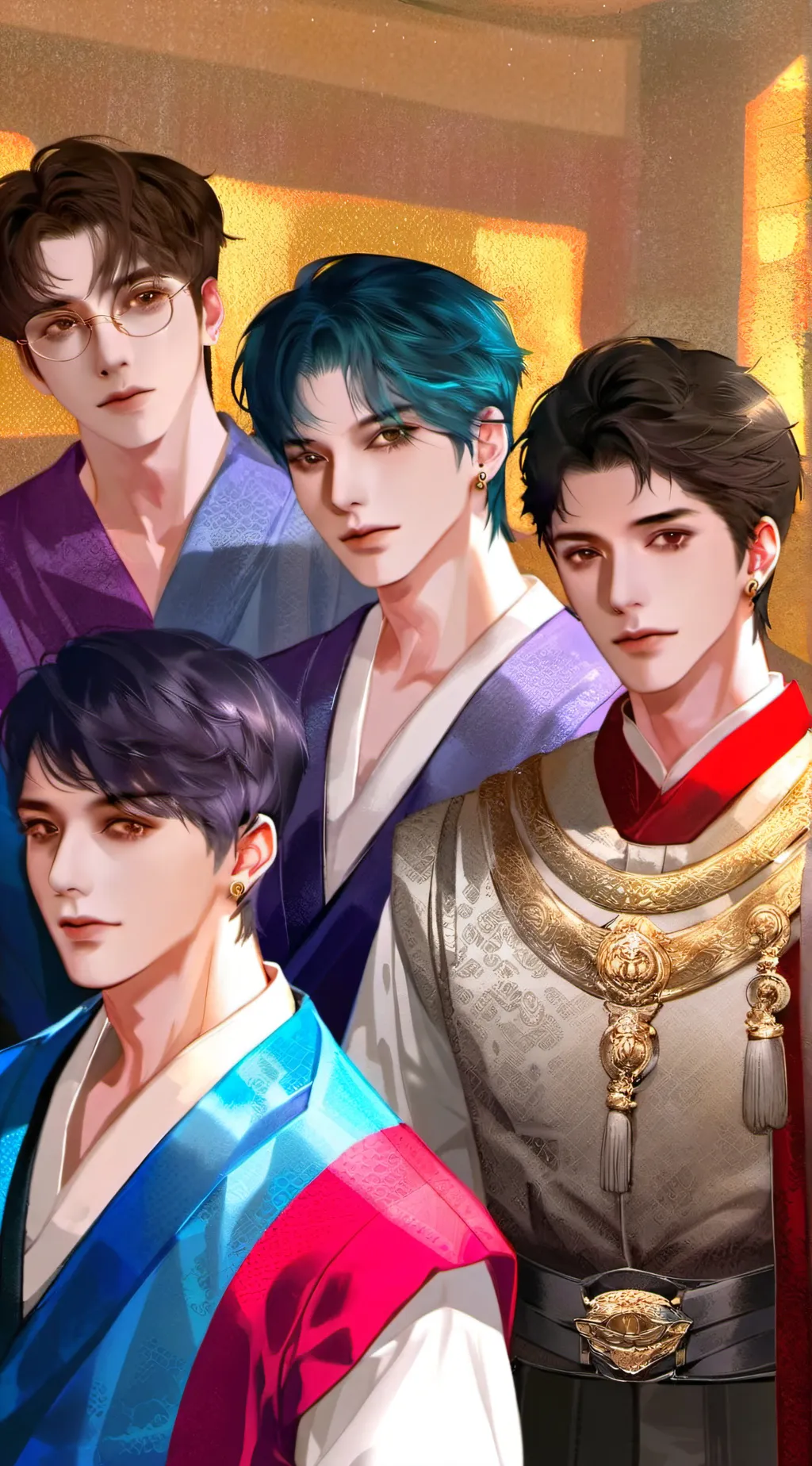 Talkie AI - Chat with The four kings 