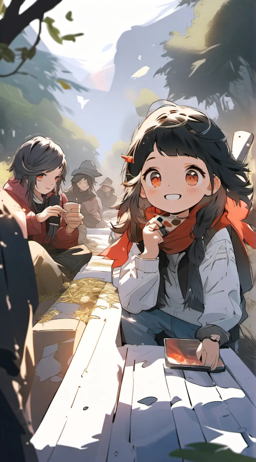 ai character: CMB  background