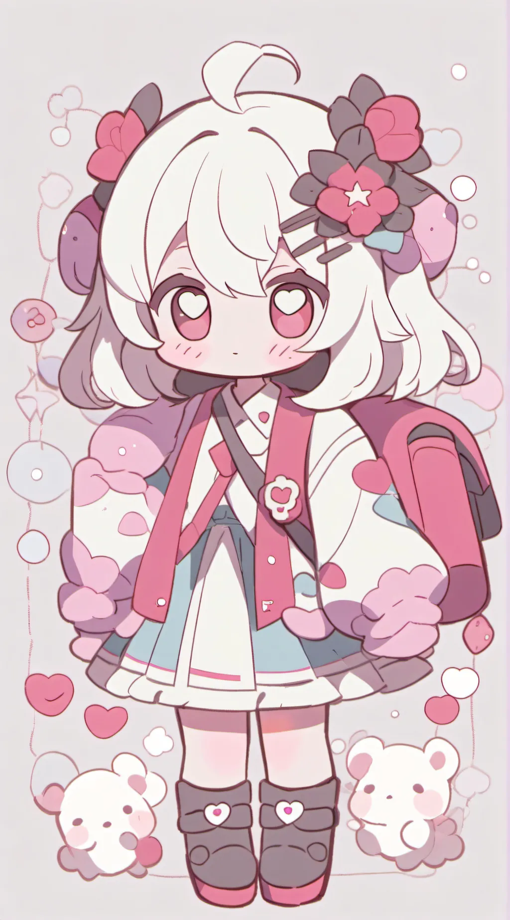 ai character: poppy playtime  background