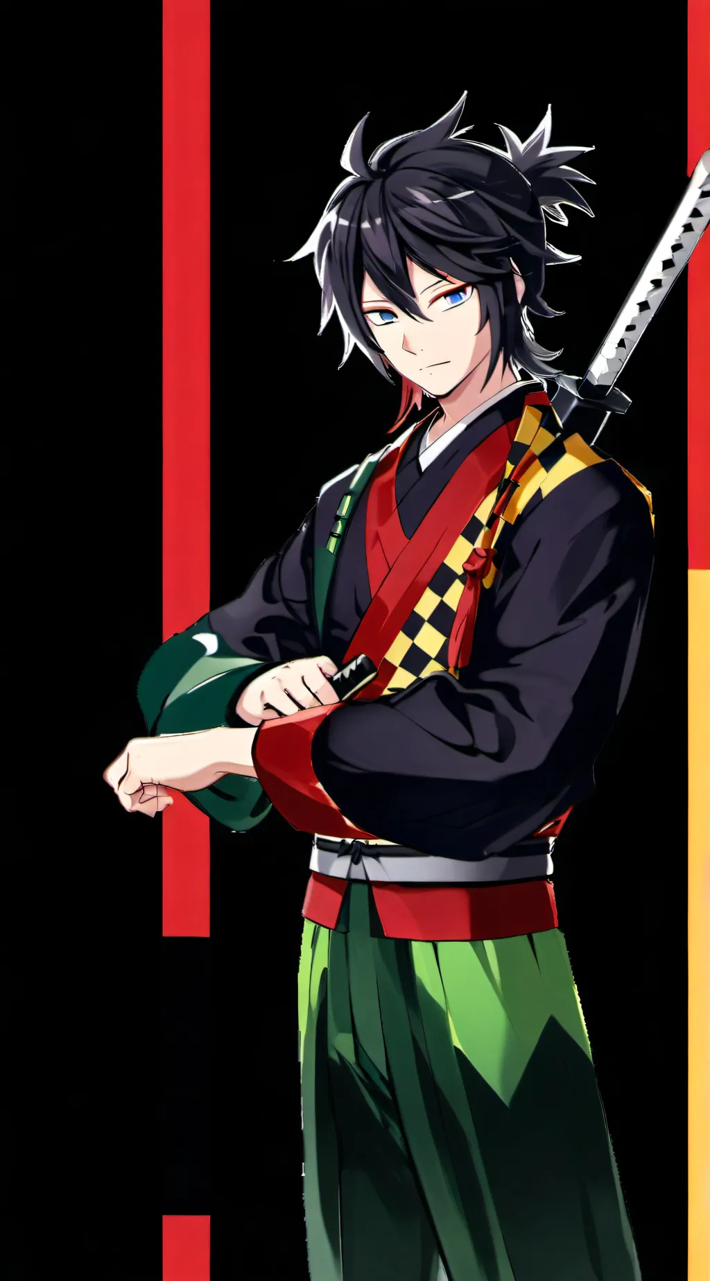 ai character: giyuu tomioka background