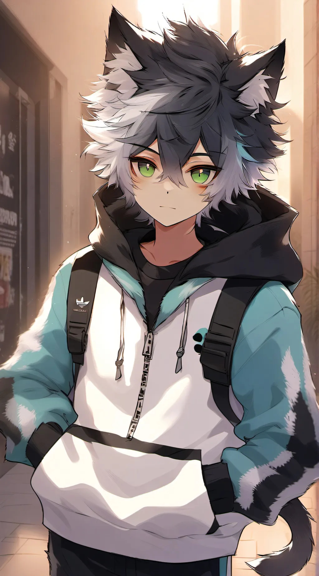 ai character: Oliver background