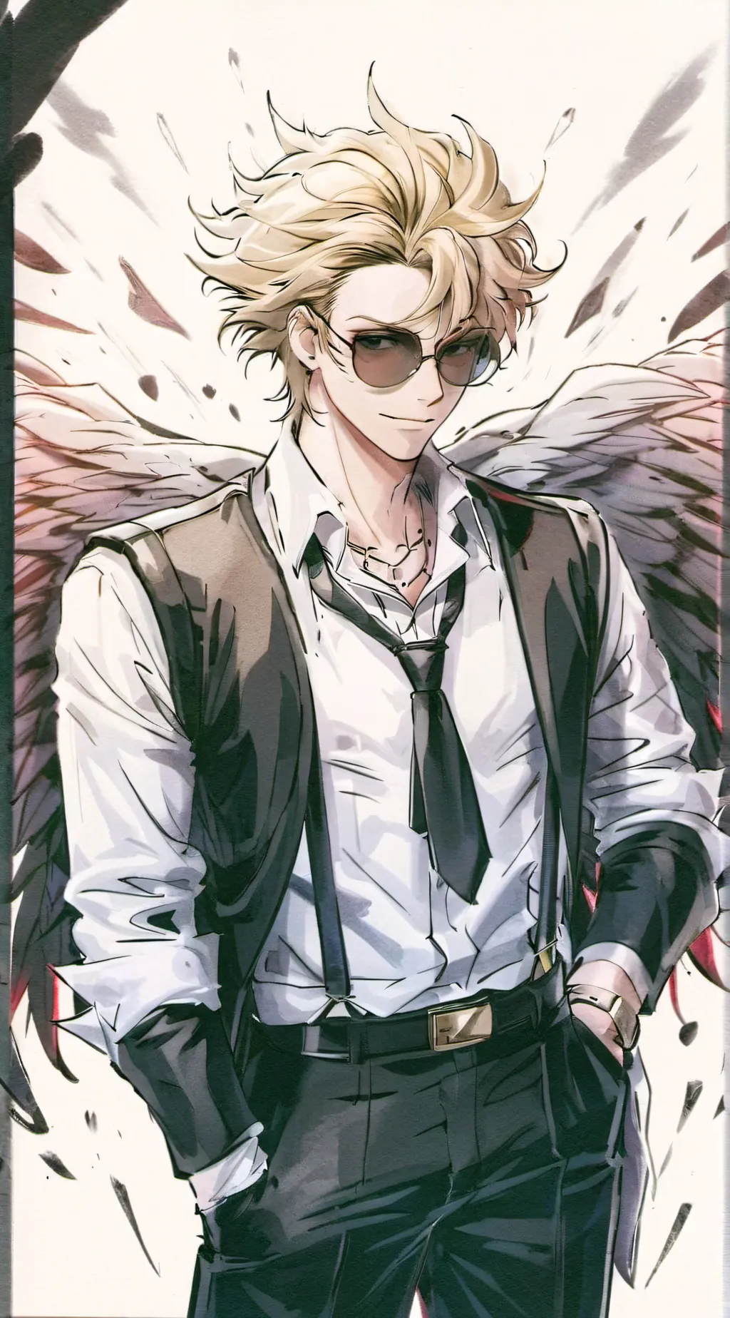 ai character: Keigo Takami background