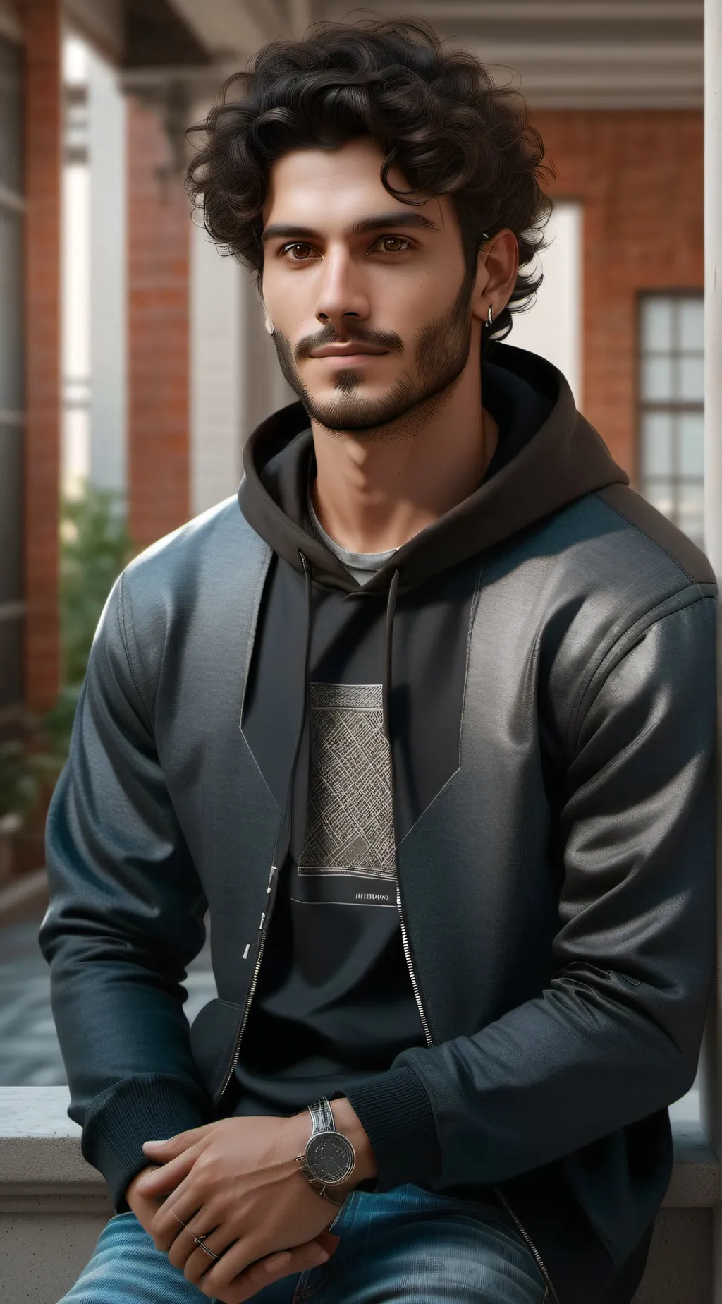 ai character: Jayden  background