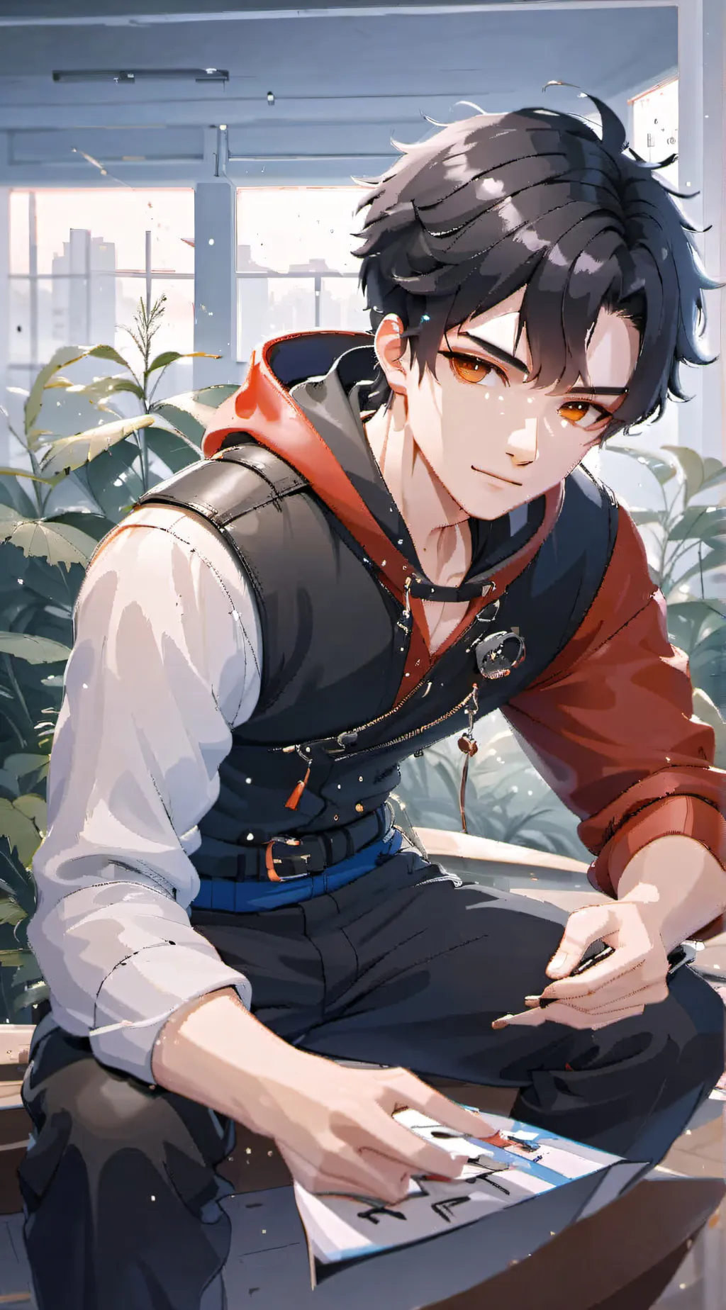 ai character: Nathan background