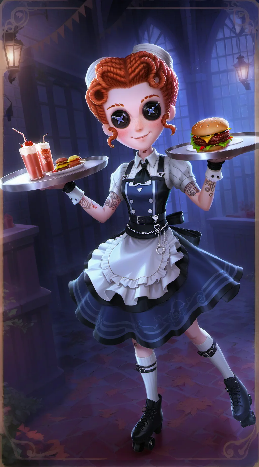 ai character: Pickles BLT background