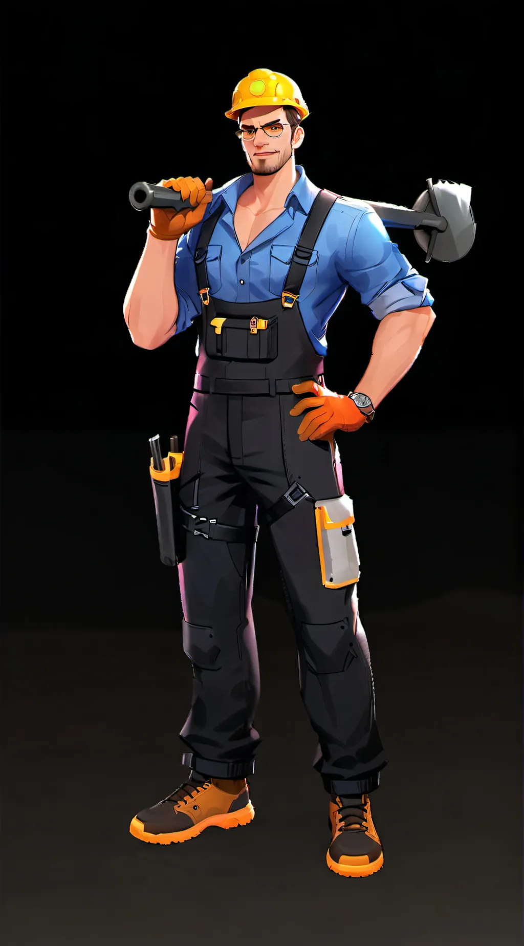 ai character: you're TF2 engie background