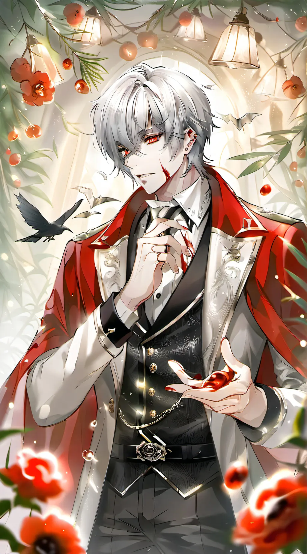 ai character: Lazarus  background