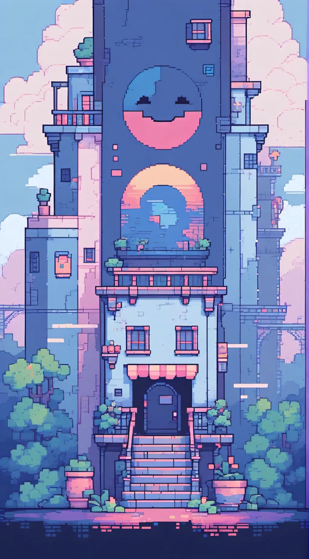 ai character: Colorforms City RP background