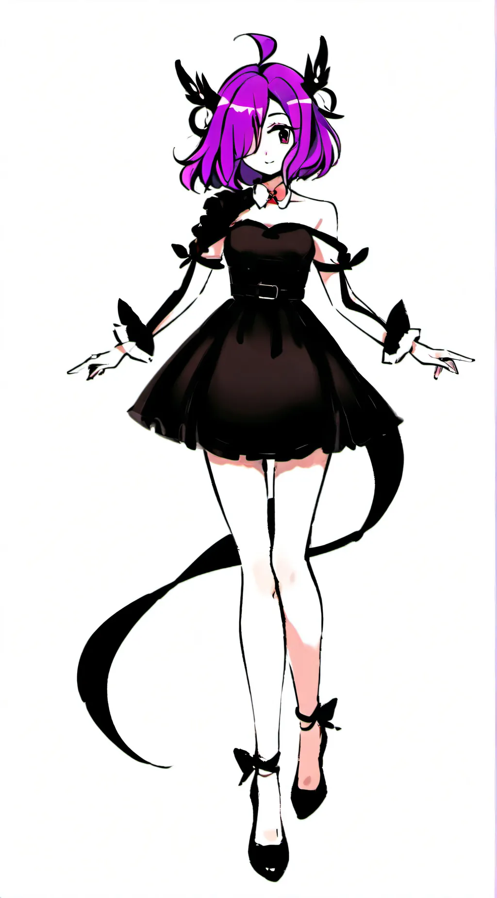 ai character: moonlight background