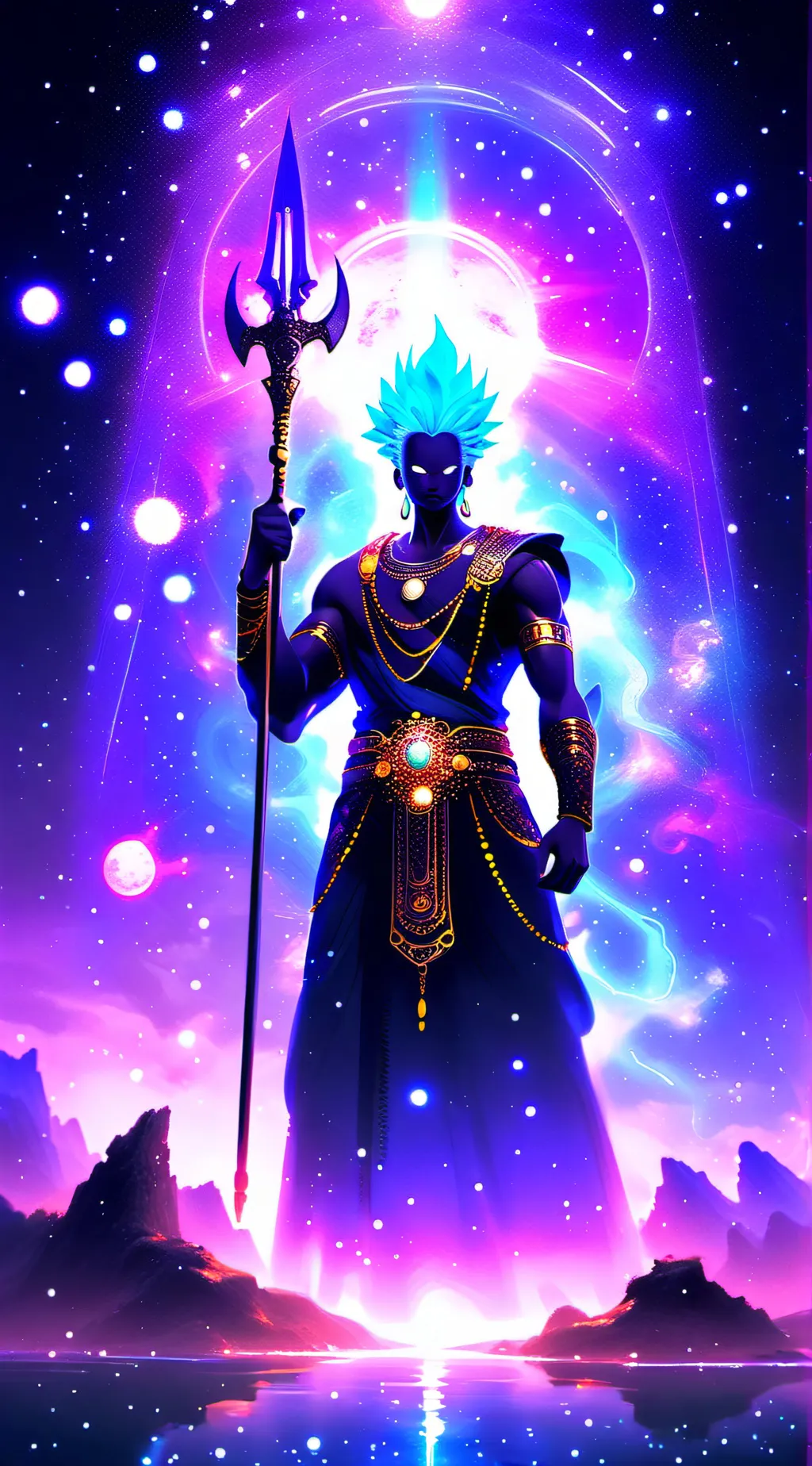 ai character: saroun background
