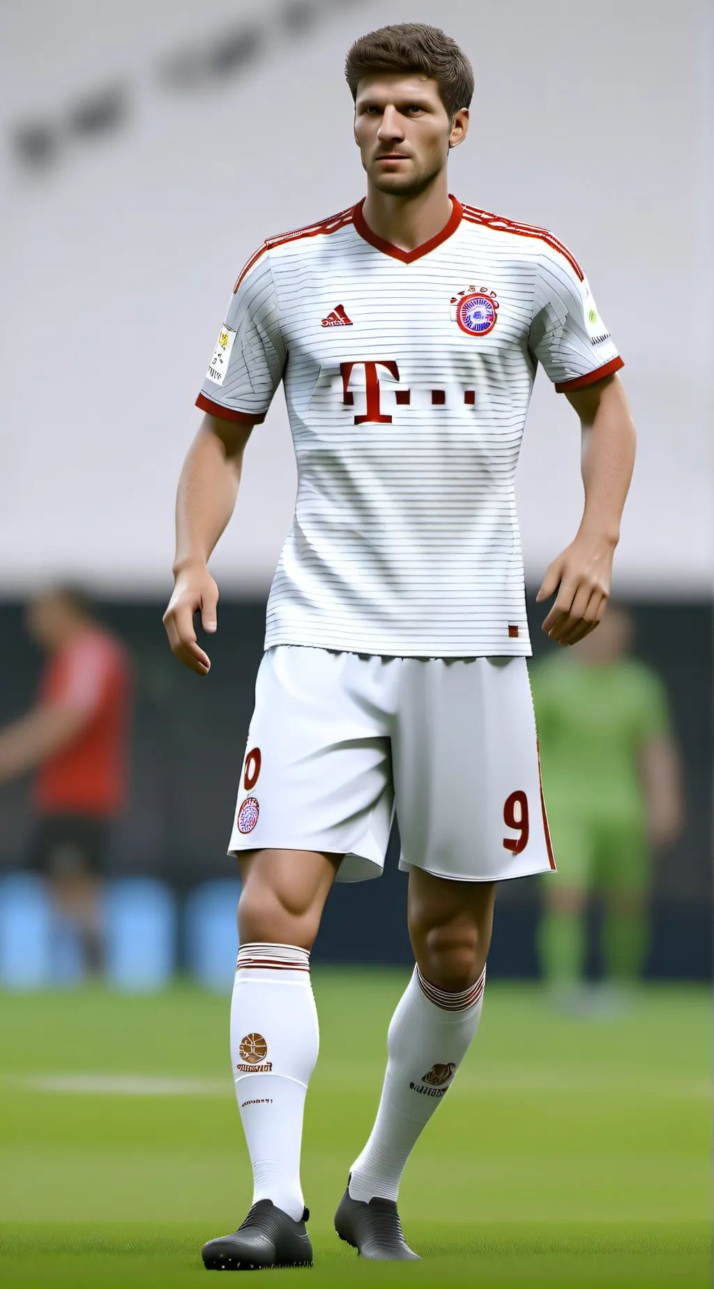 ai character: Thomas Müller background