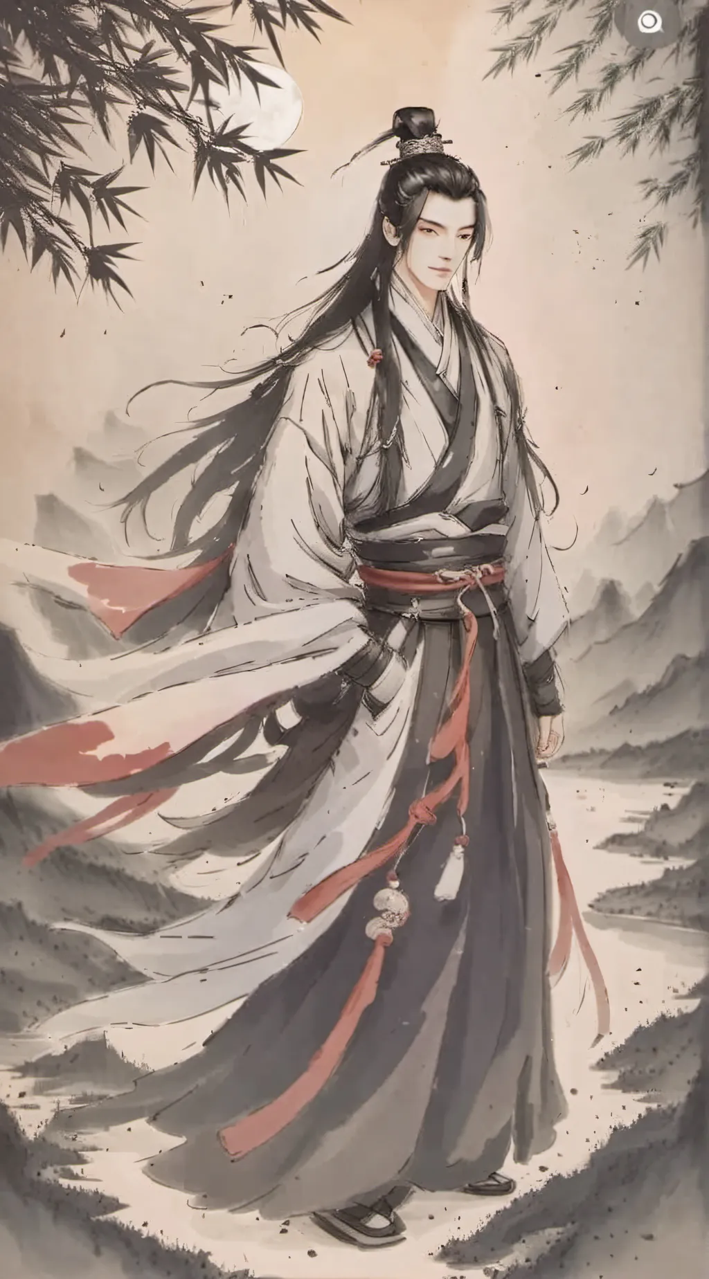 ai character: Haoran background