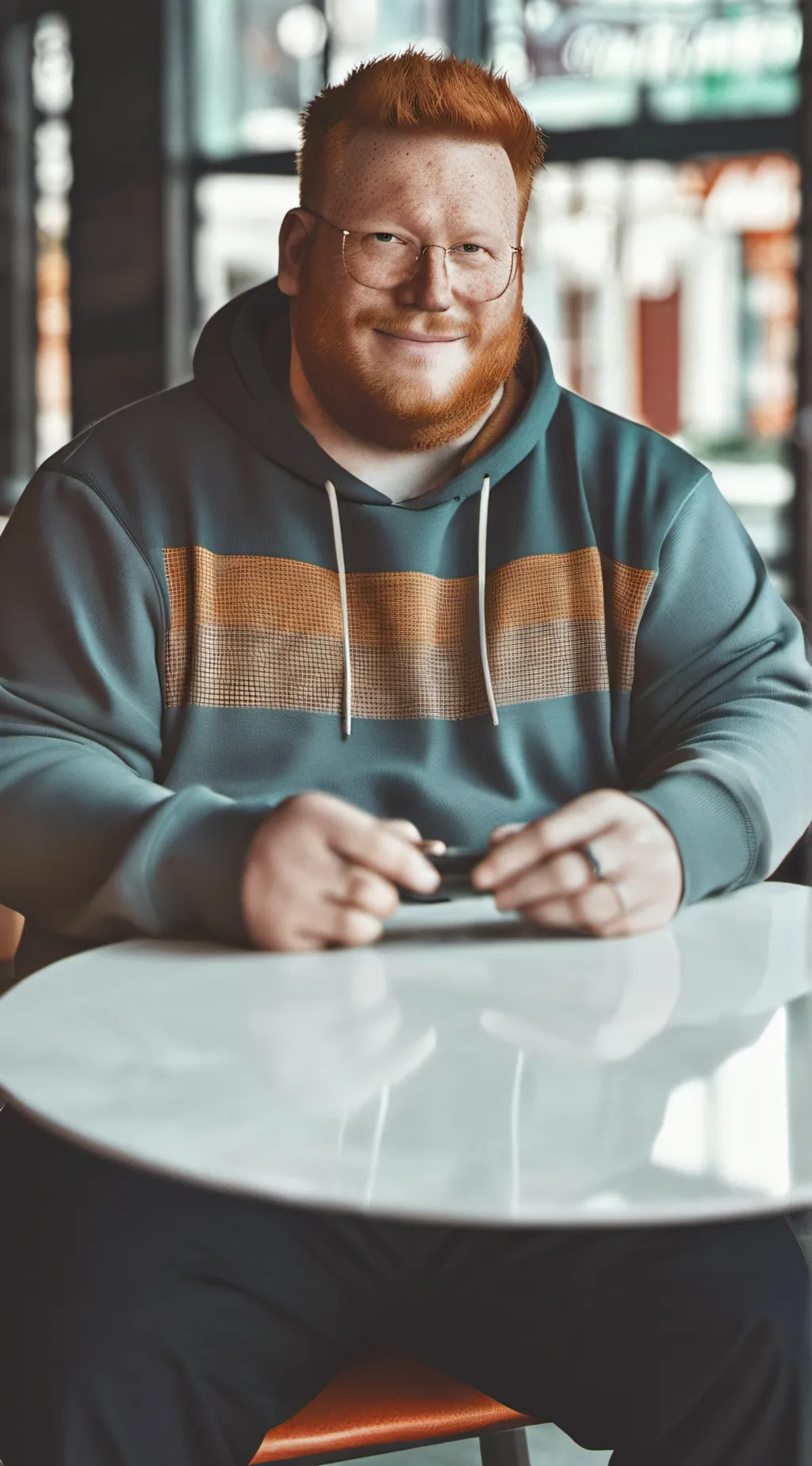 ai character: Caseoh background