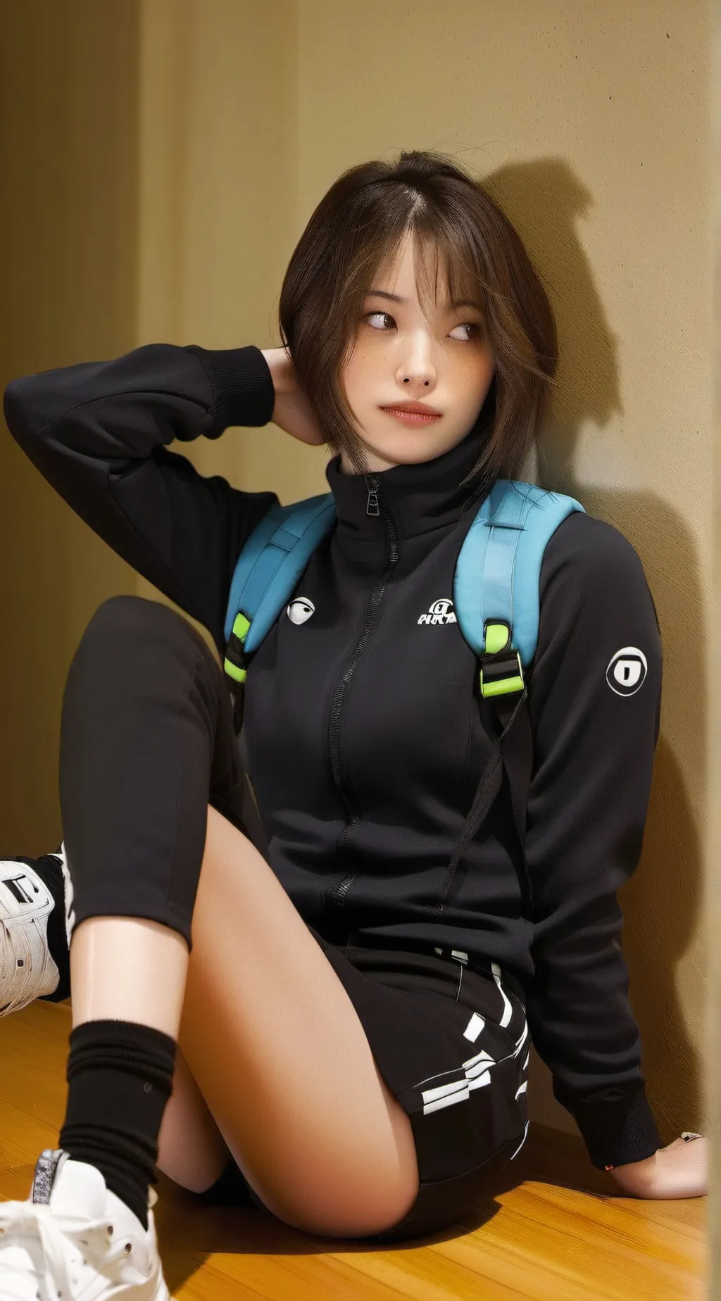ai character: Tina Kitten background