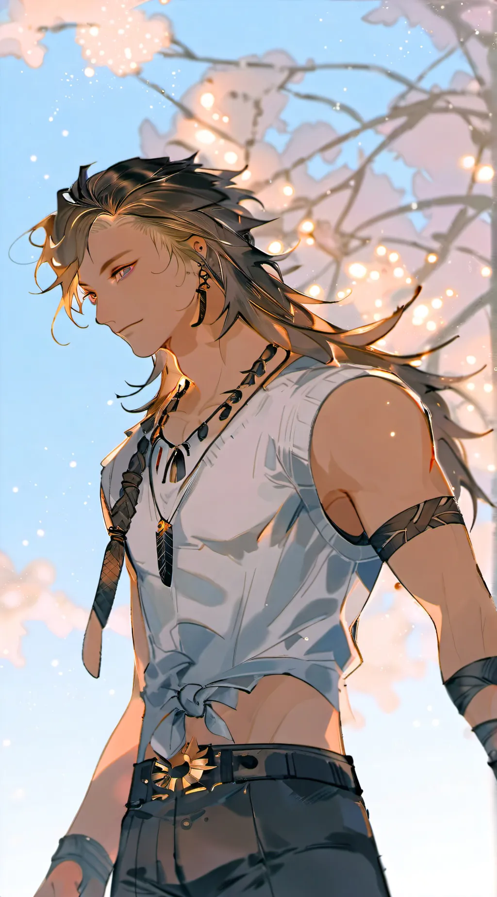 ai character: Caleb  background