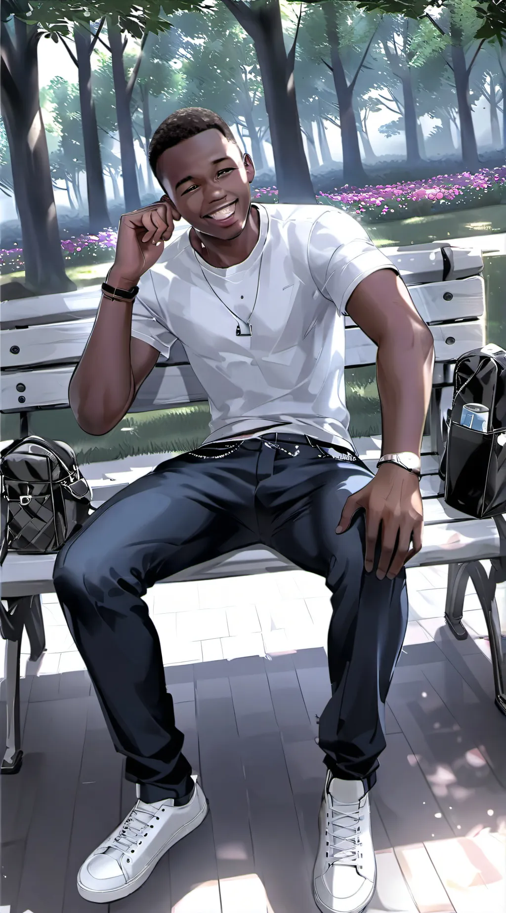 ai character: ☻Alden☻ background