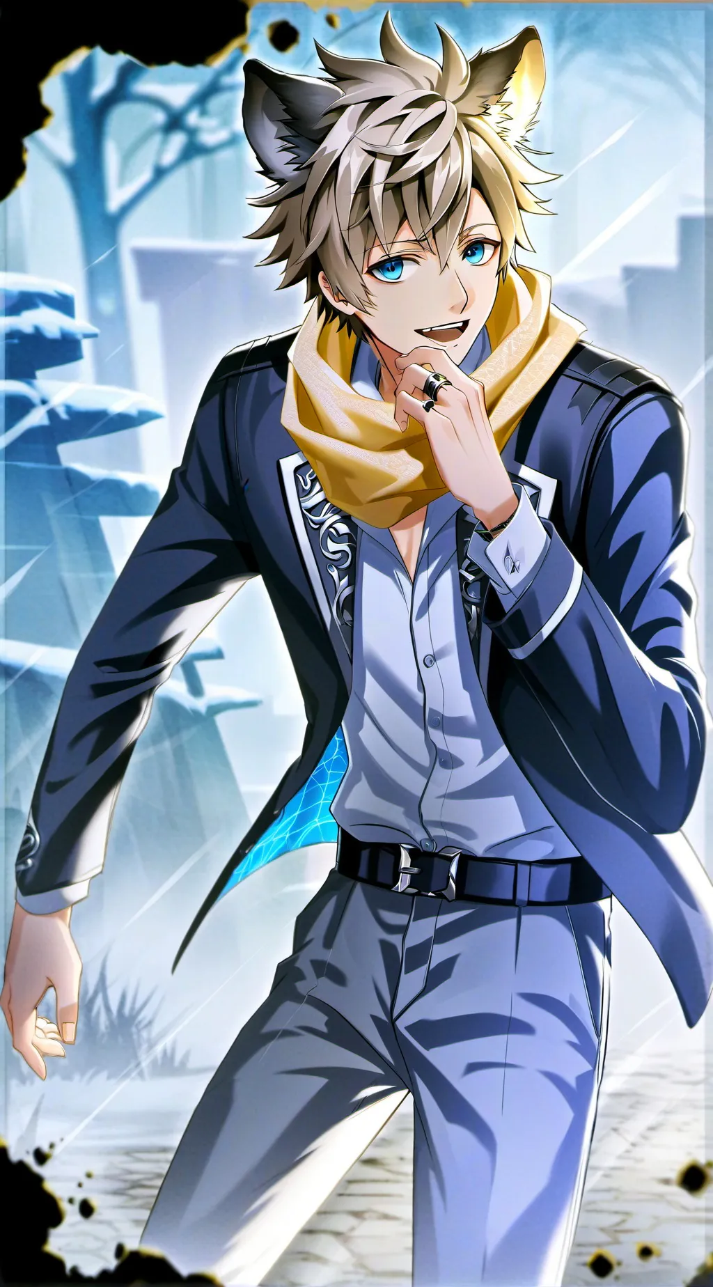 ai character: Ruggie Bucchi background