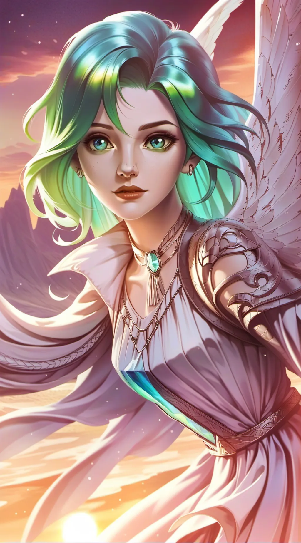 ai character: Lynx background