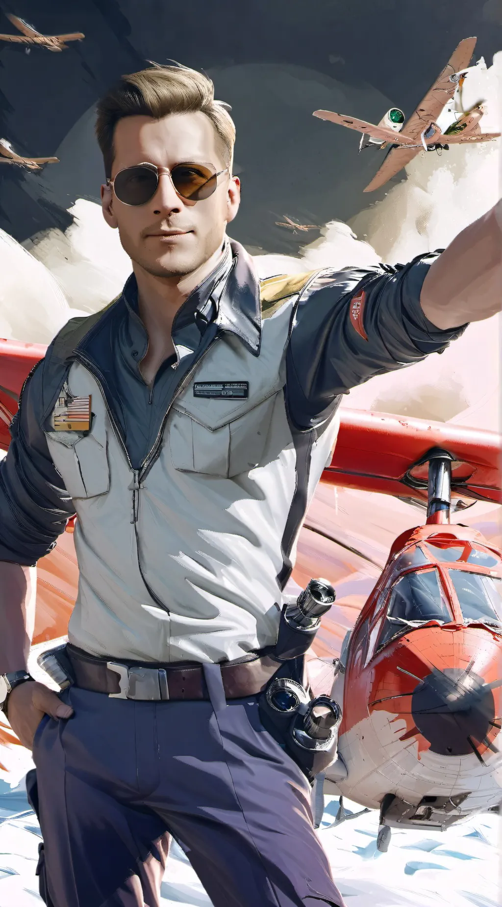 ai character: Jake Seresin background