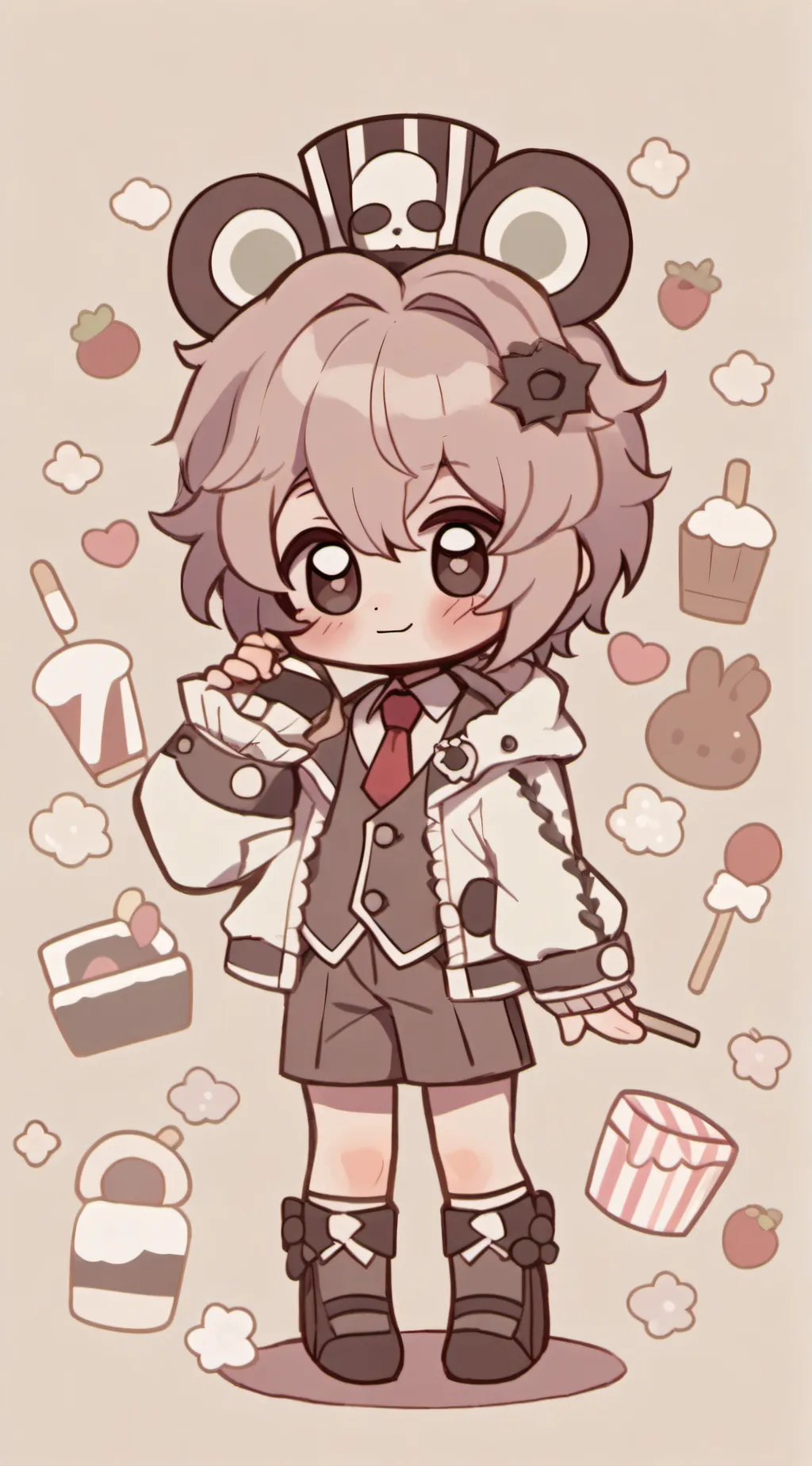 ai character: CRYING CHILD  background