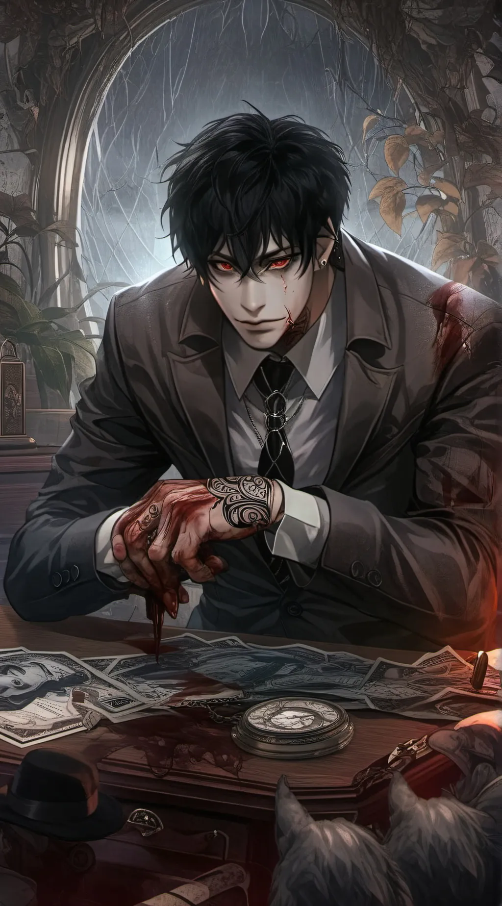 ai character: Milo background