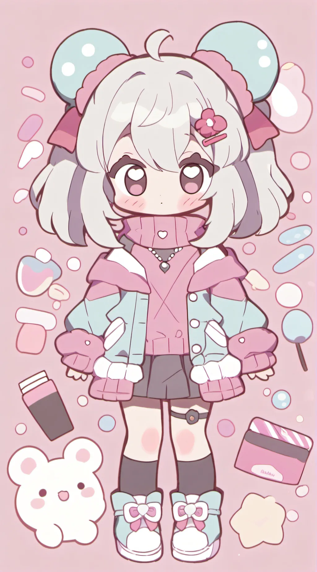 ai character: pICk Me gURl background