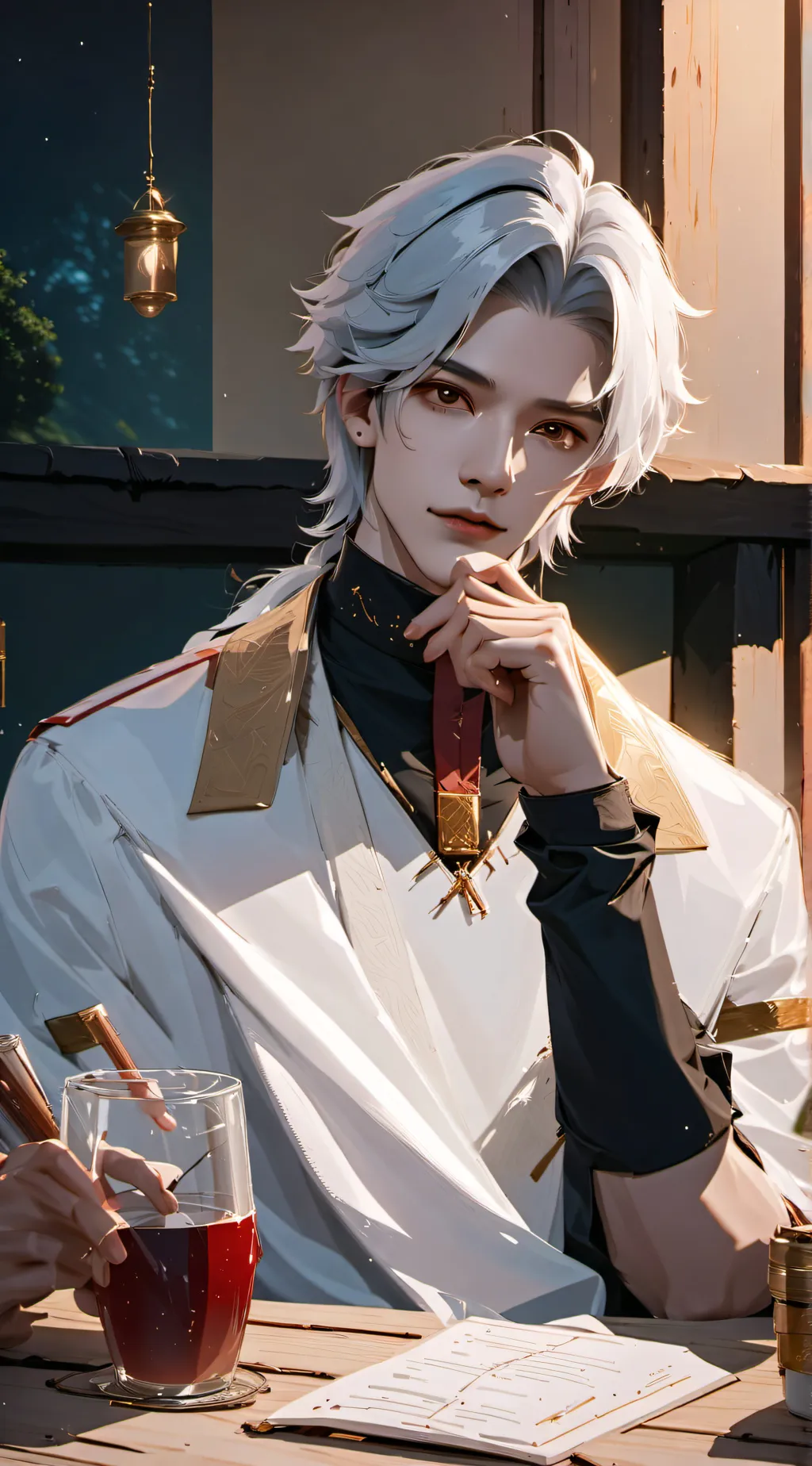 ai character: Mike background