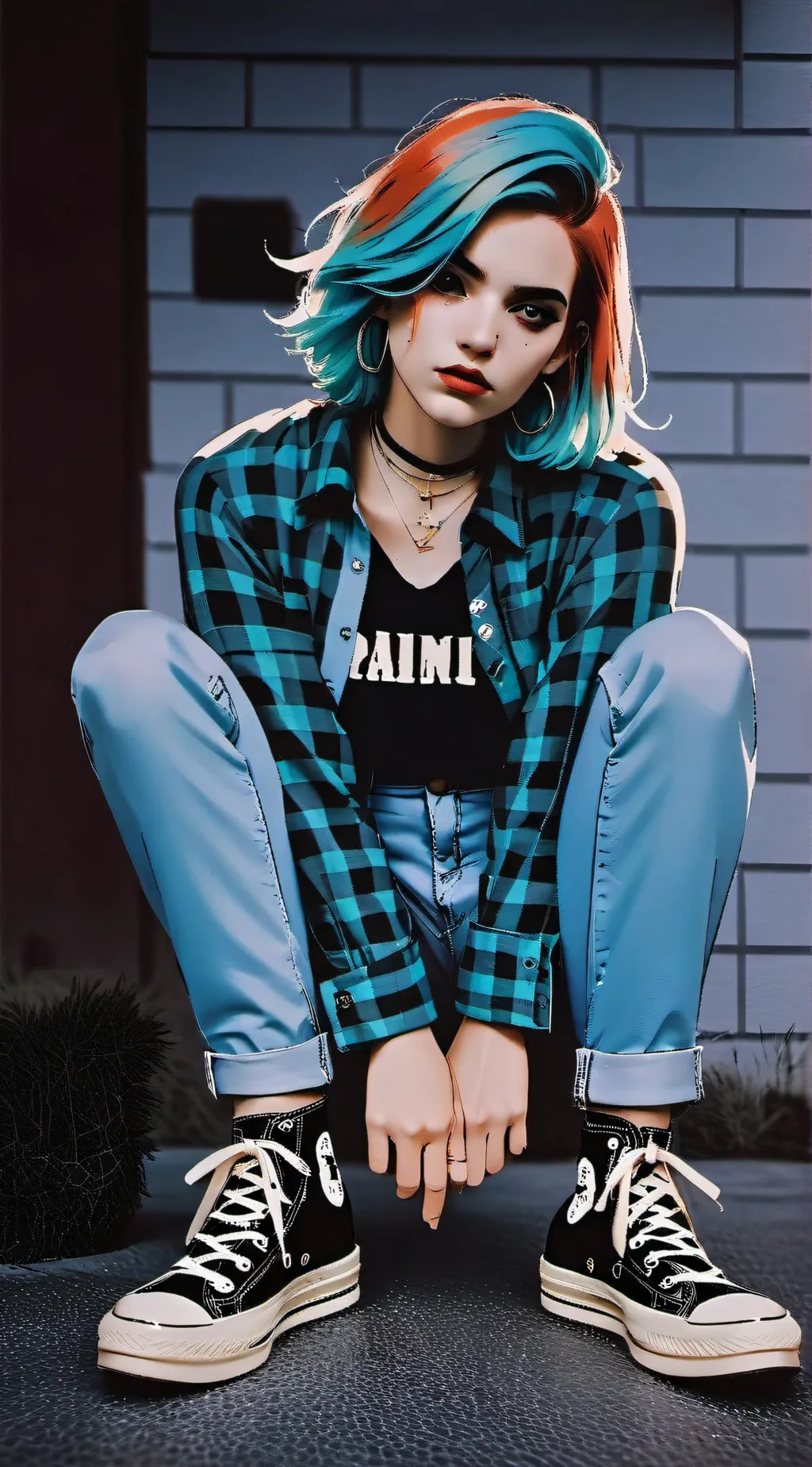 ai character: Salem background