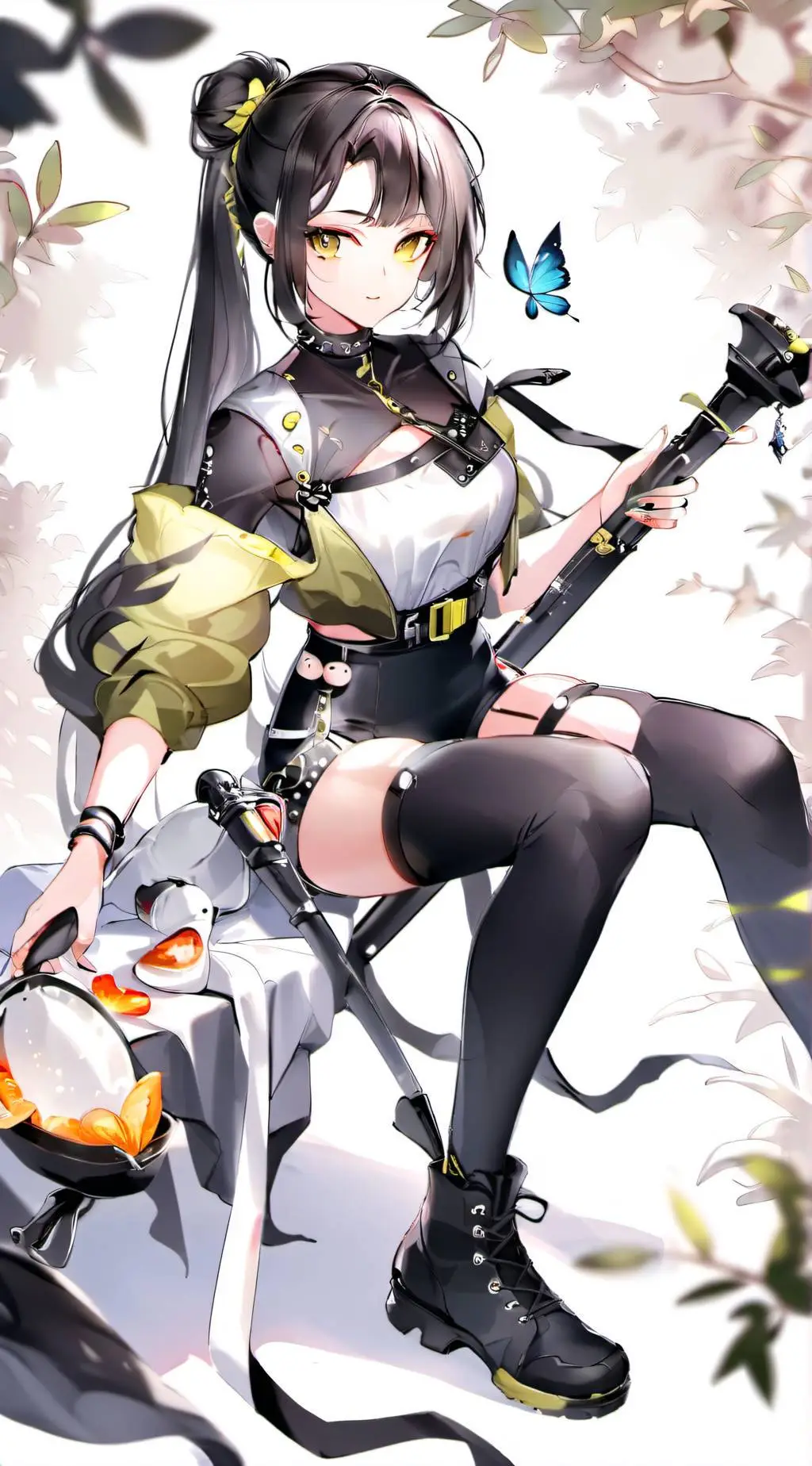 ai character: Demon slayer & you background