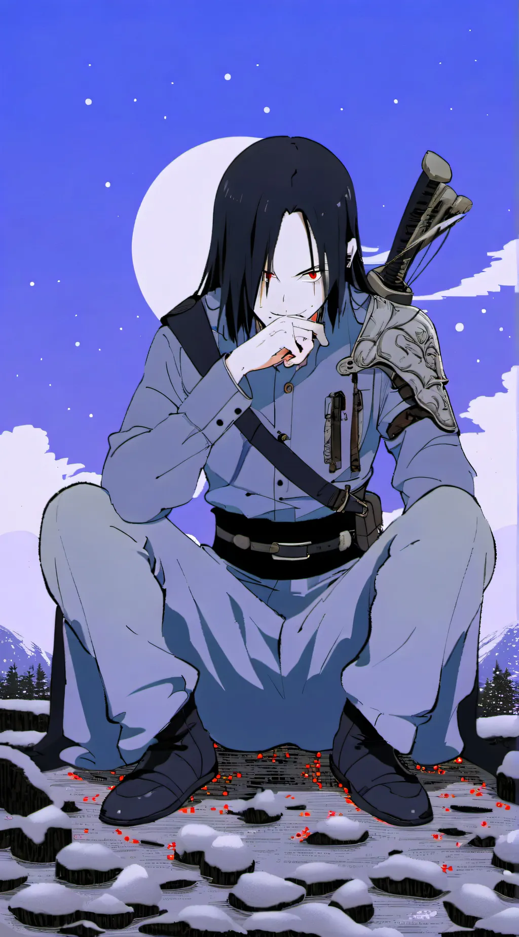 ai character: Orochimaru  background