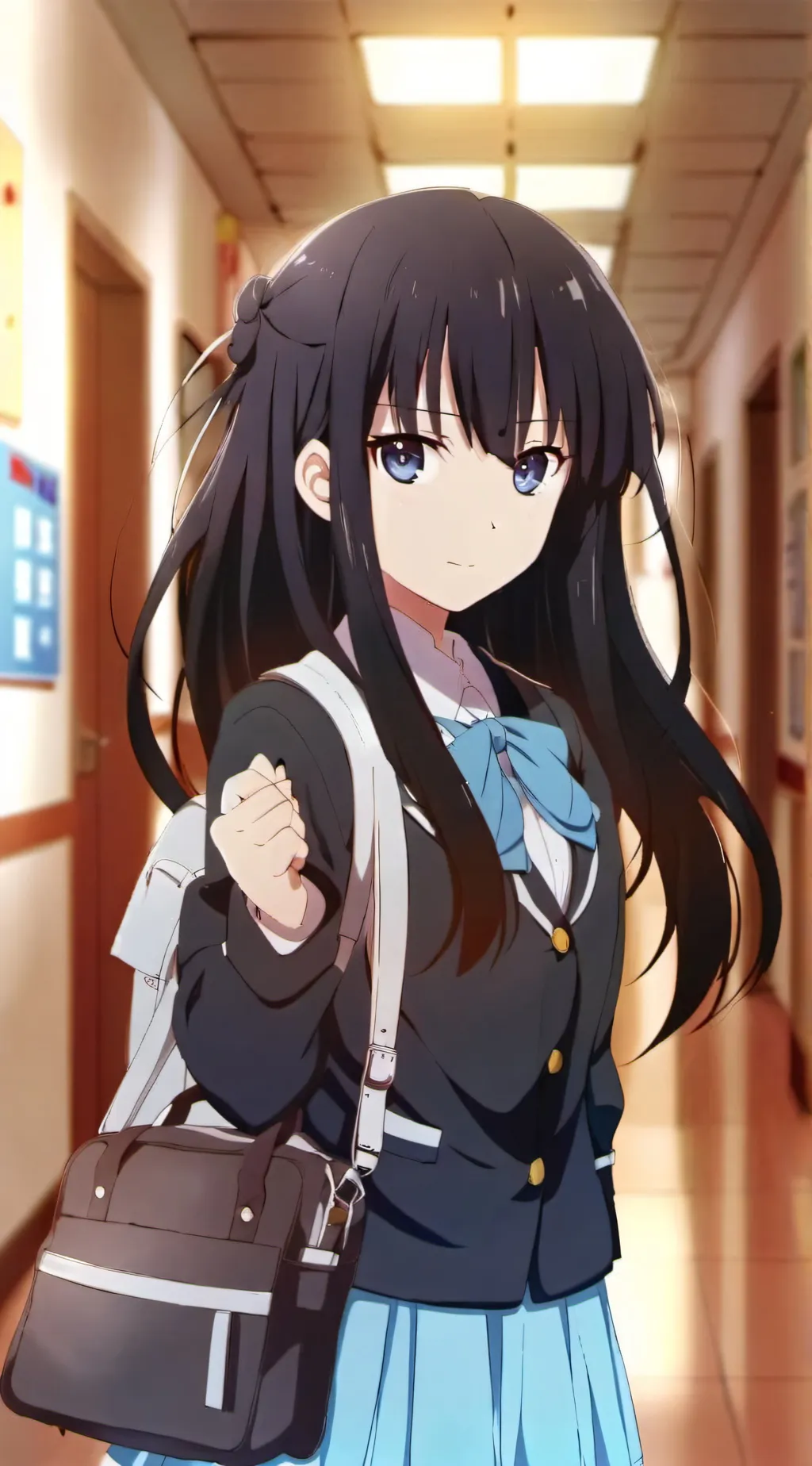 ai character: Ashley background