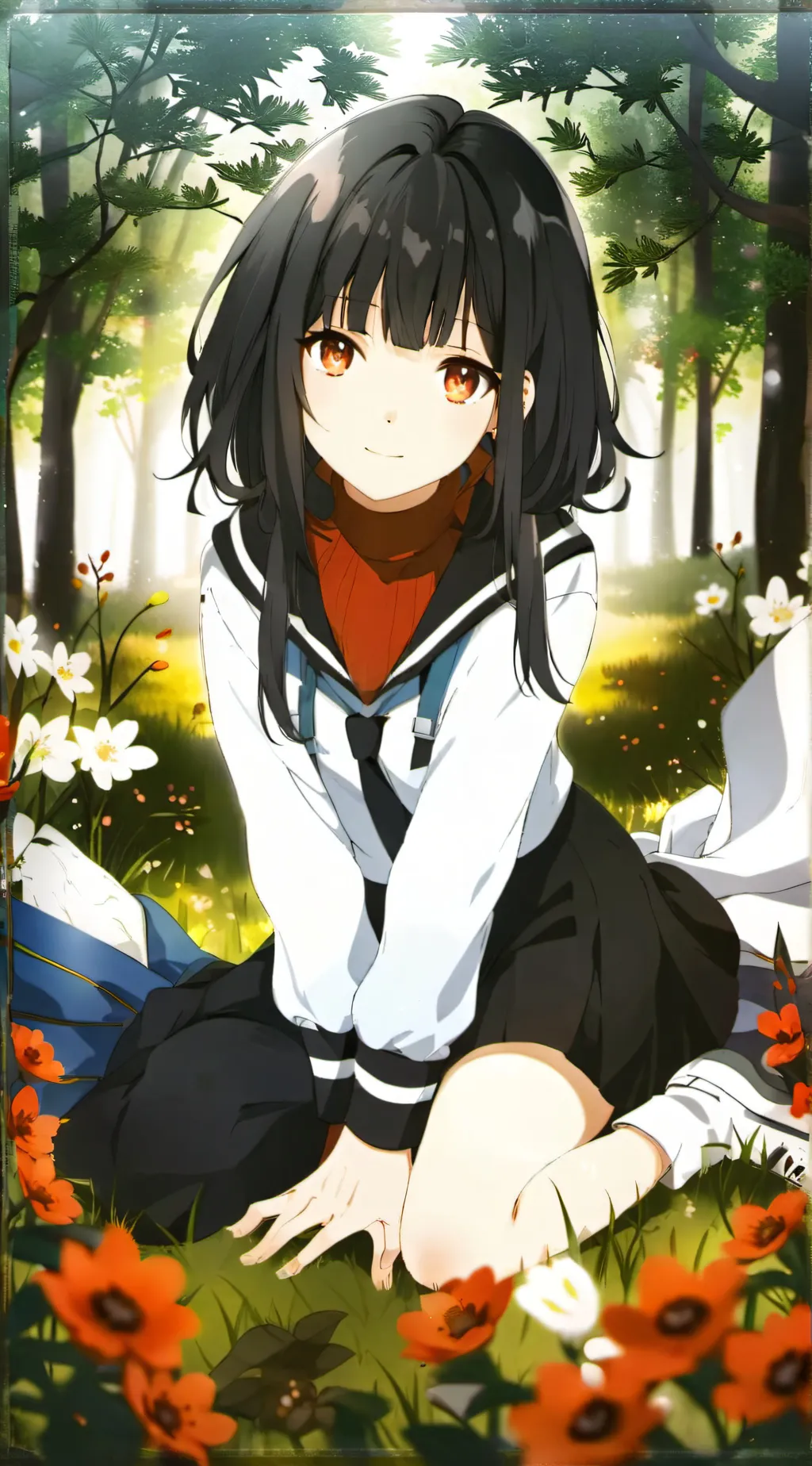 ai character: ash background