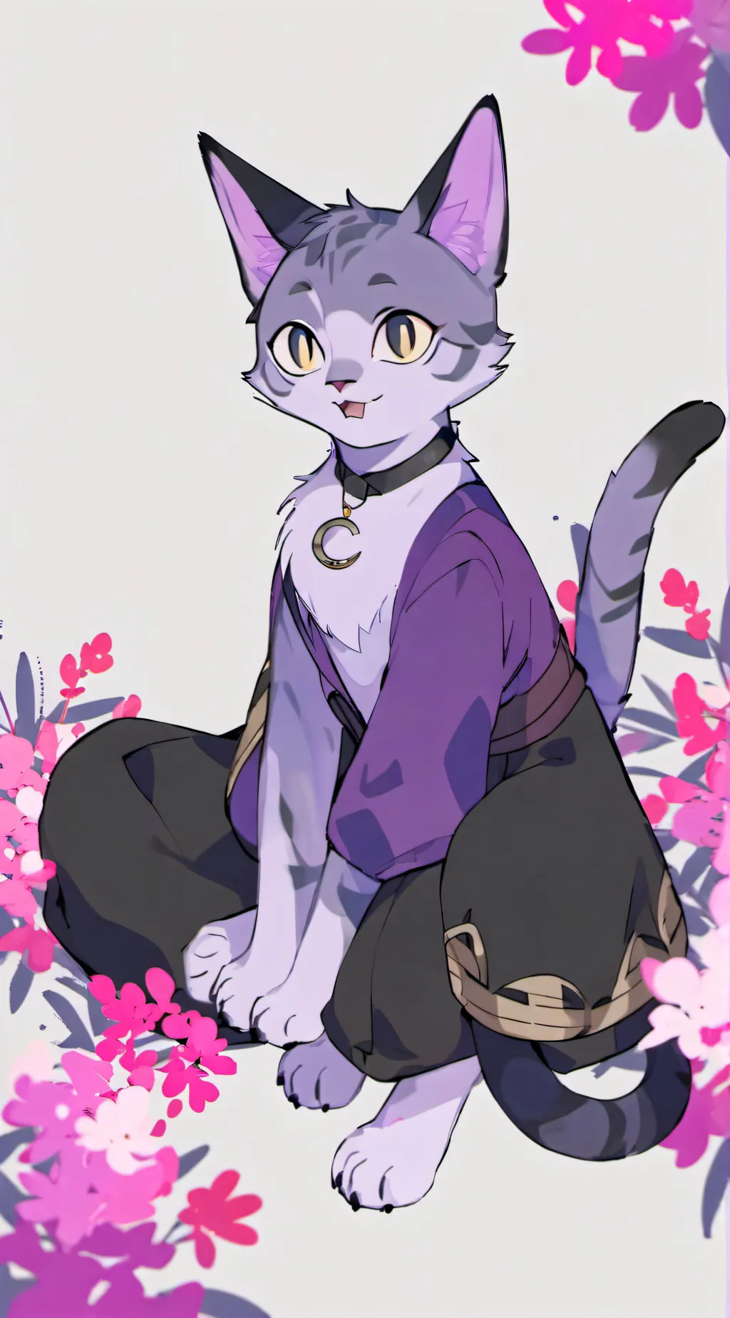 ai character: catnap background