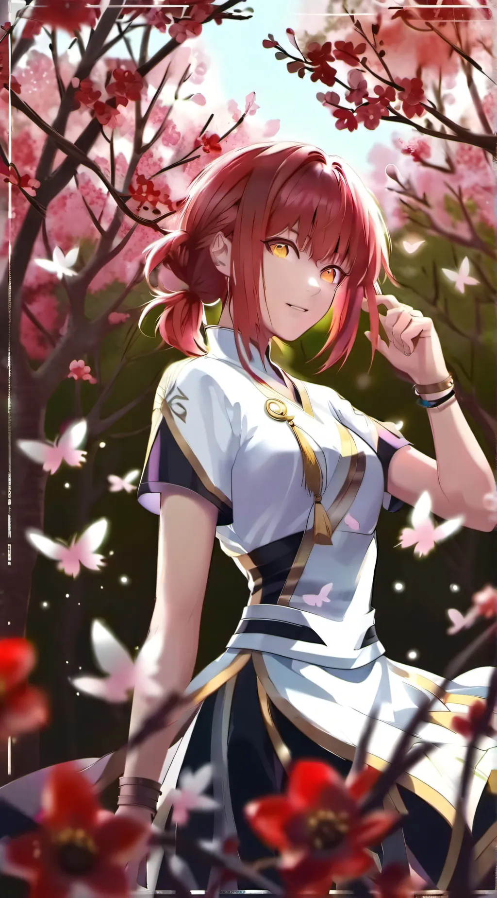 ai character: Mika  background
