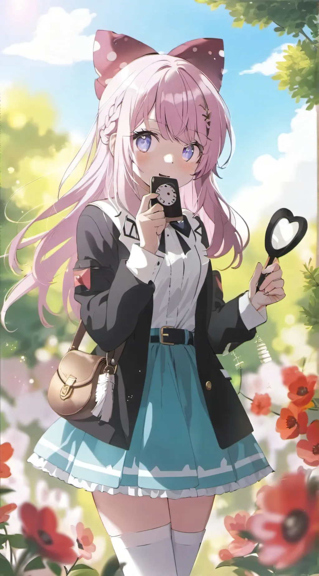 ai character: Ashley background