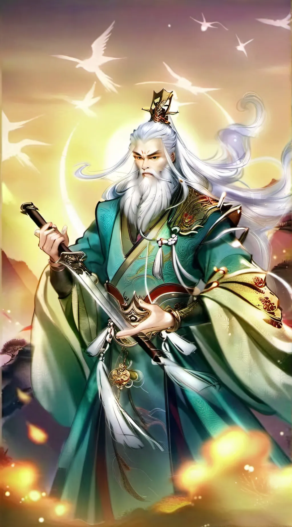 ai character: 陆压道人 background