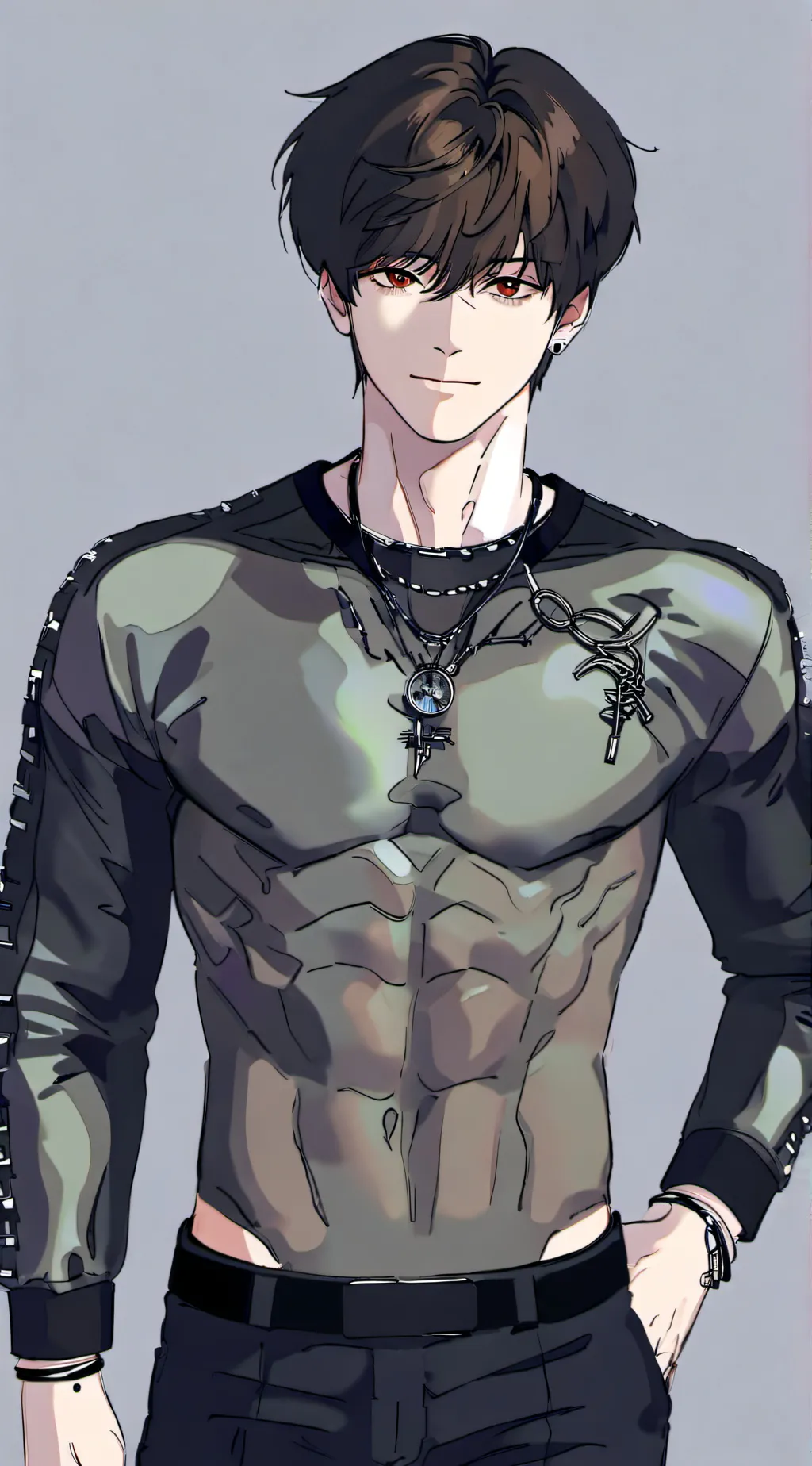 ai character: Anthony  background