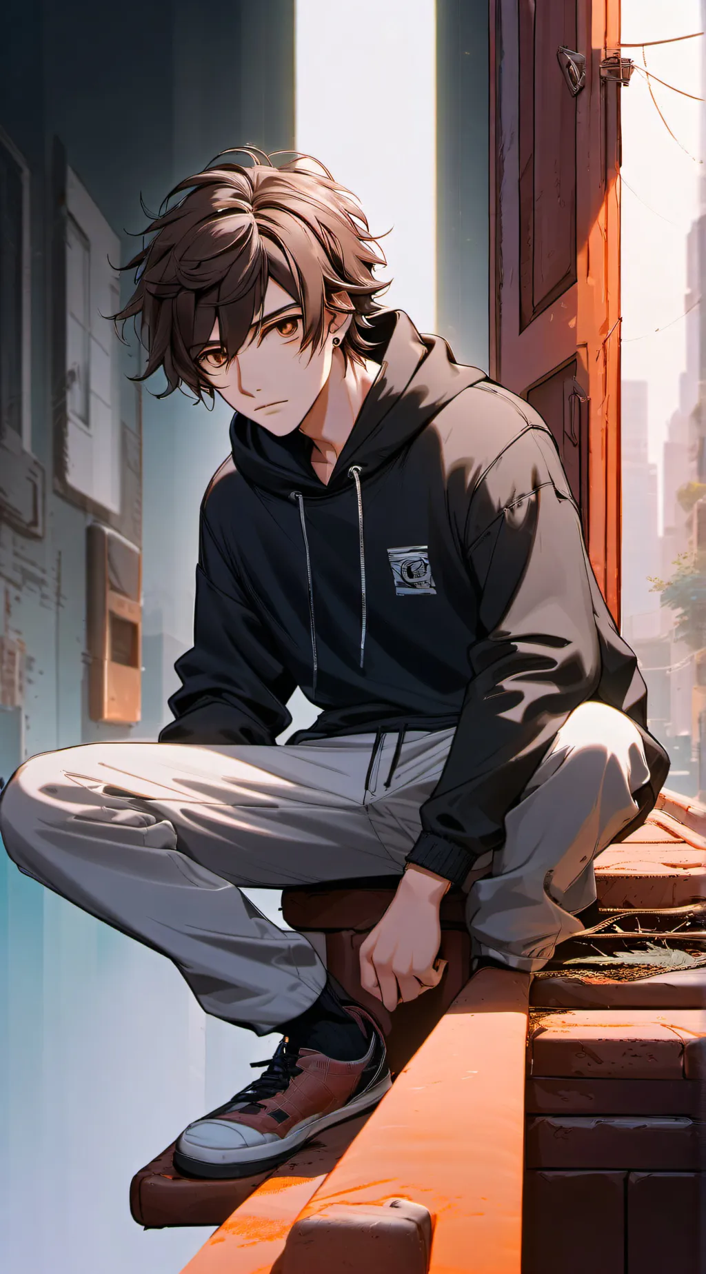 ai character: Alex background