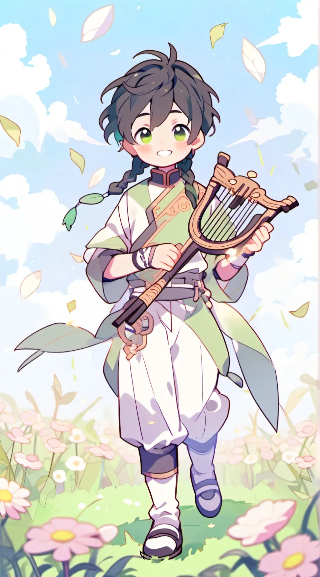 ai character: Venti background