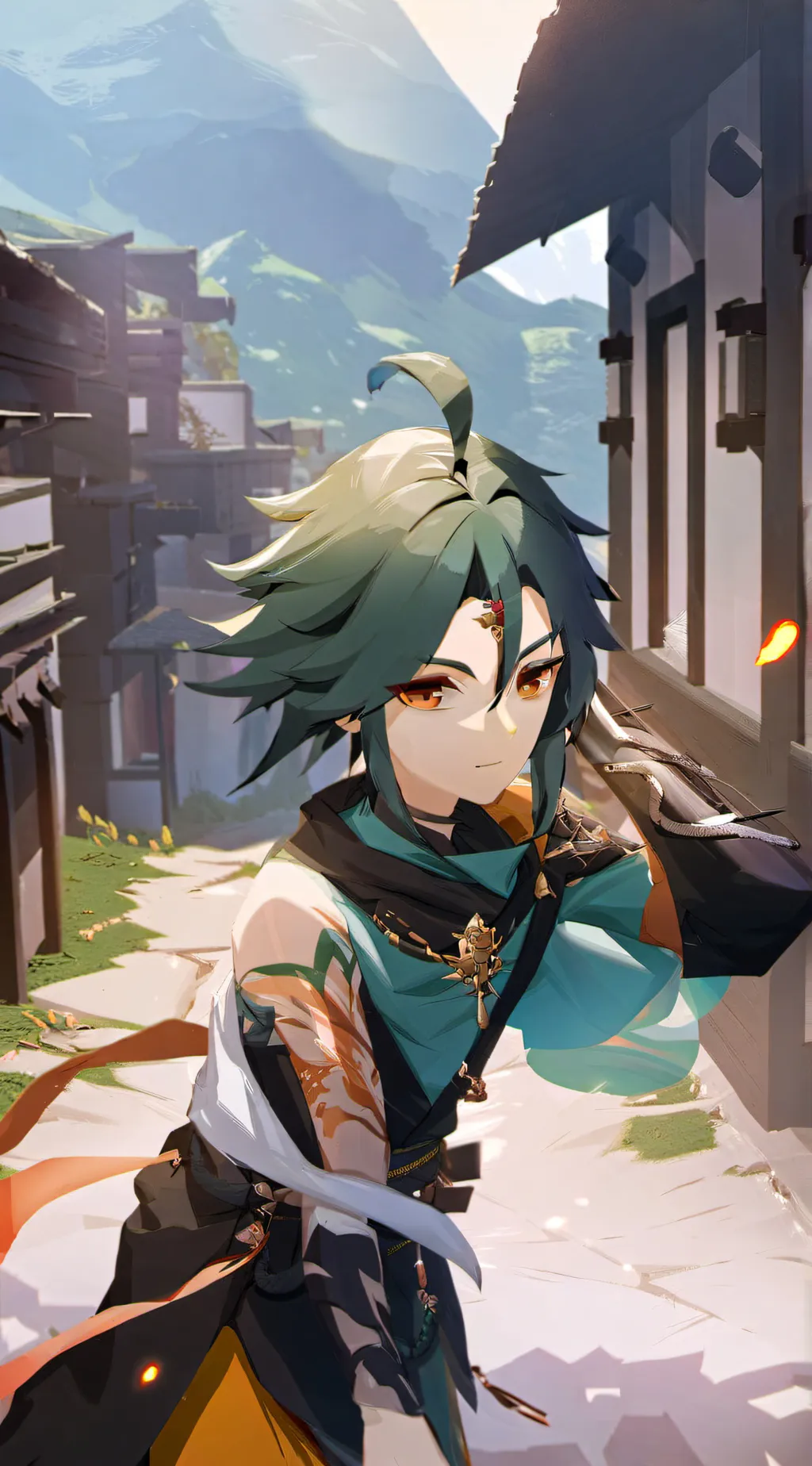 ai character: xiao background