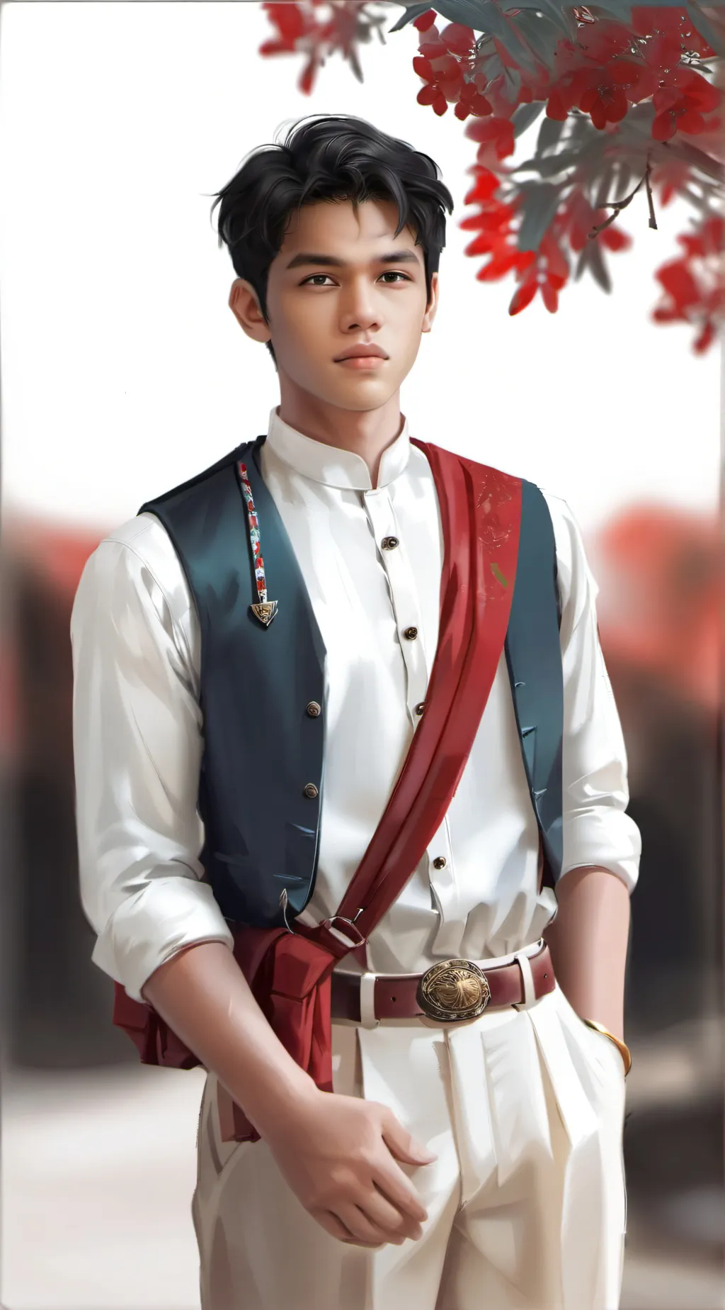 ai character: Antonio  background