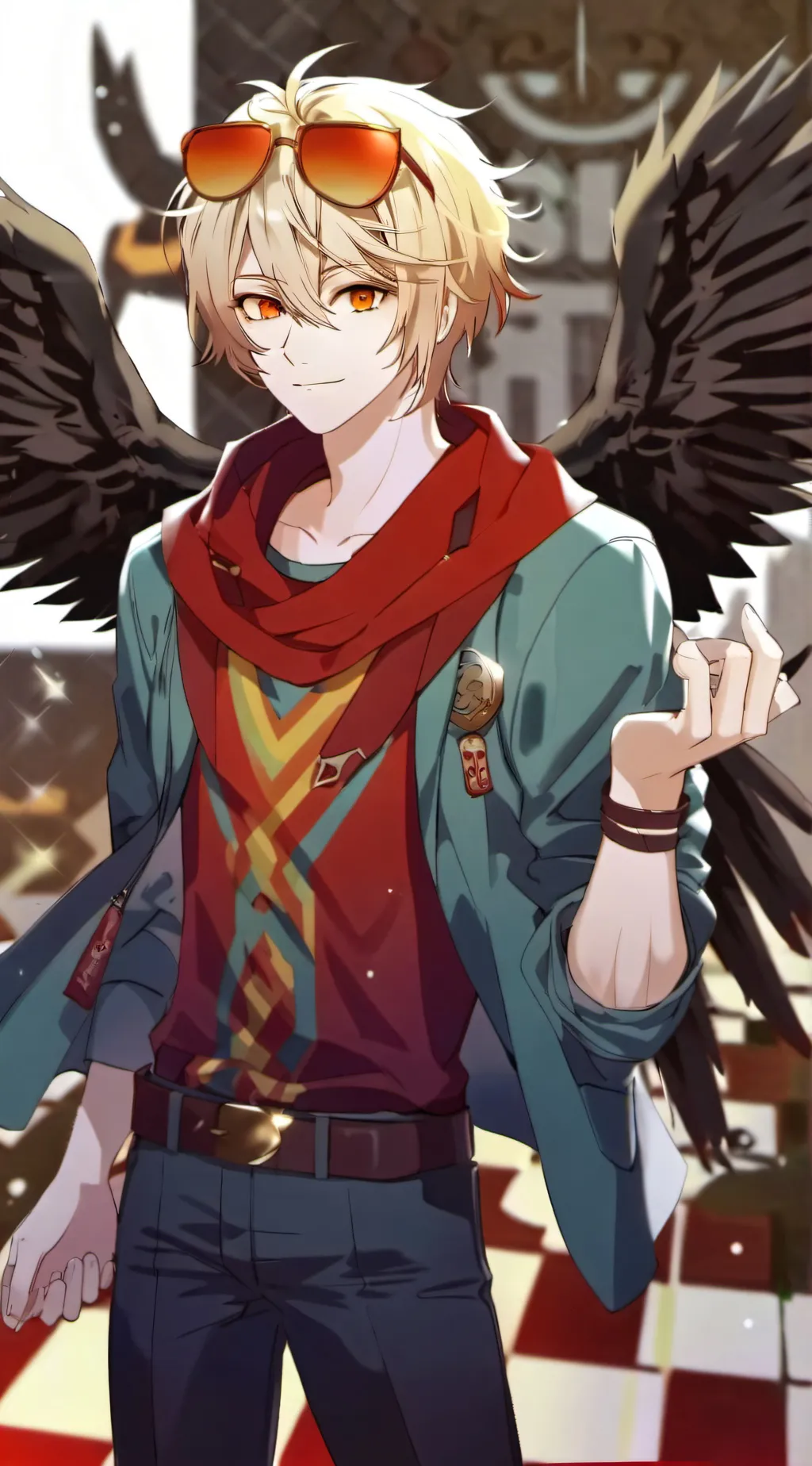 ai character: ♡◇Hawks◇♡ background